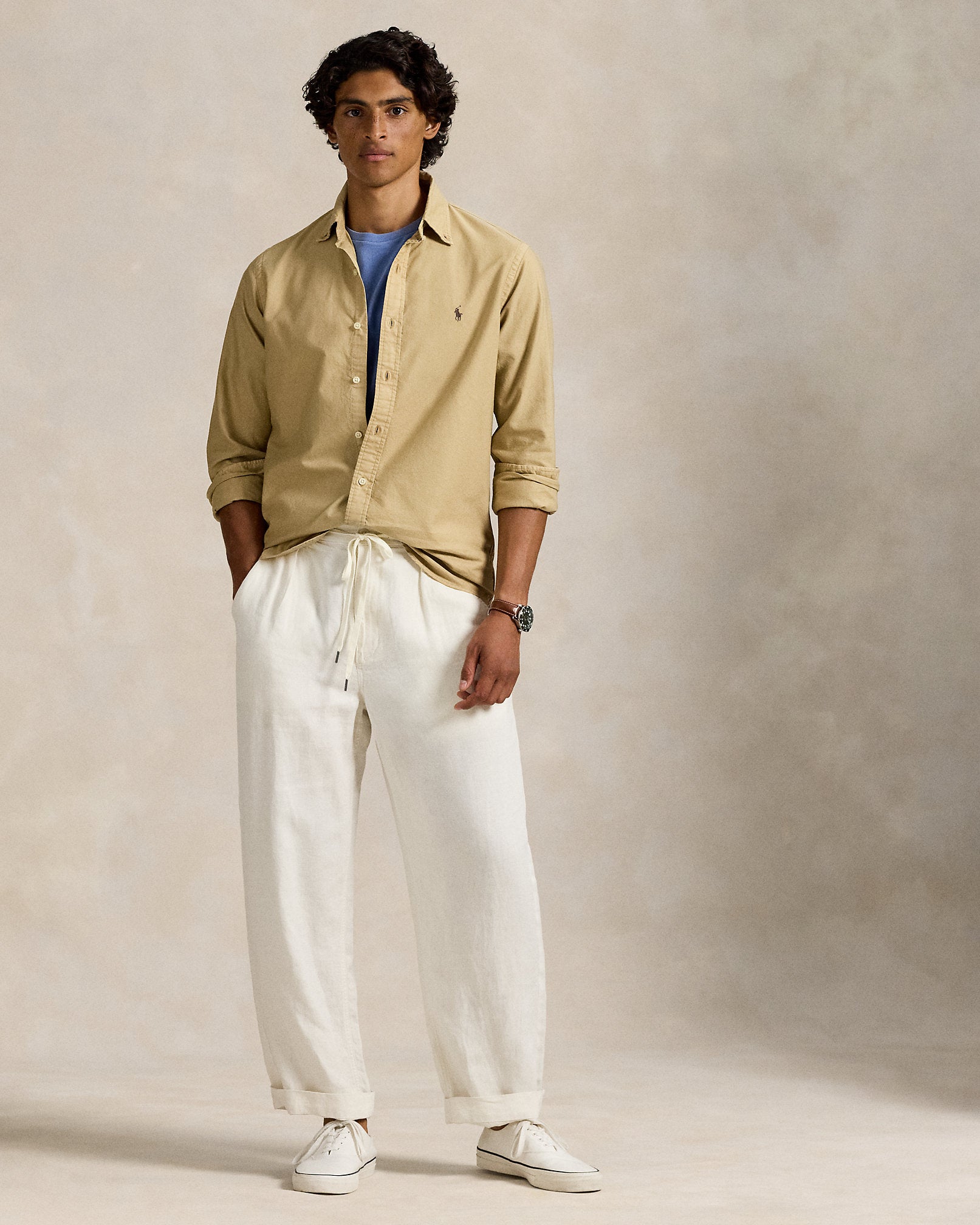 Ralph Lauren Classic Fit GarmentDyed Oxford Shirt