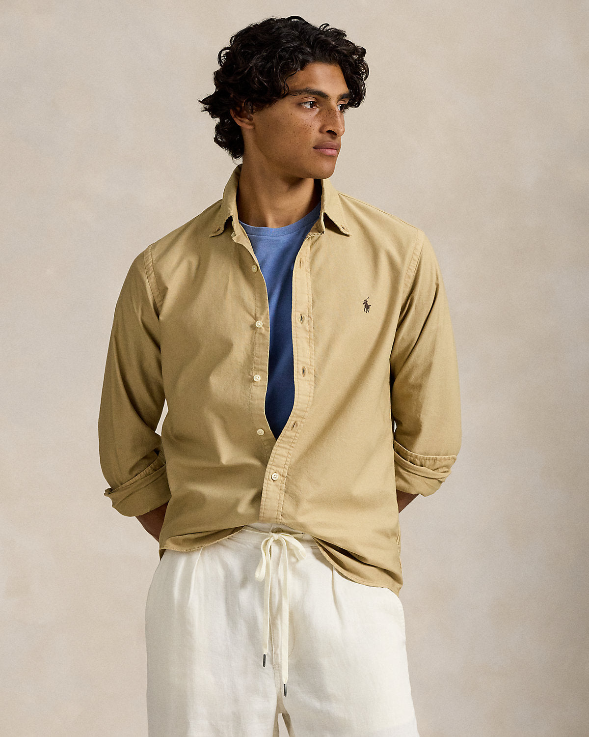Ralph Lauren Classic Fit GarmentDyed Oxford Shirt