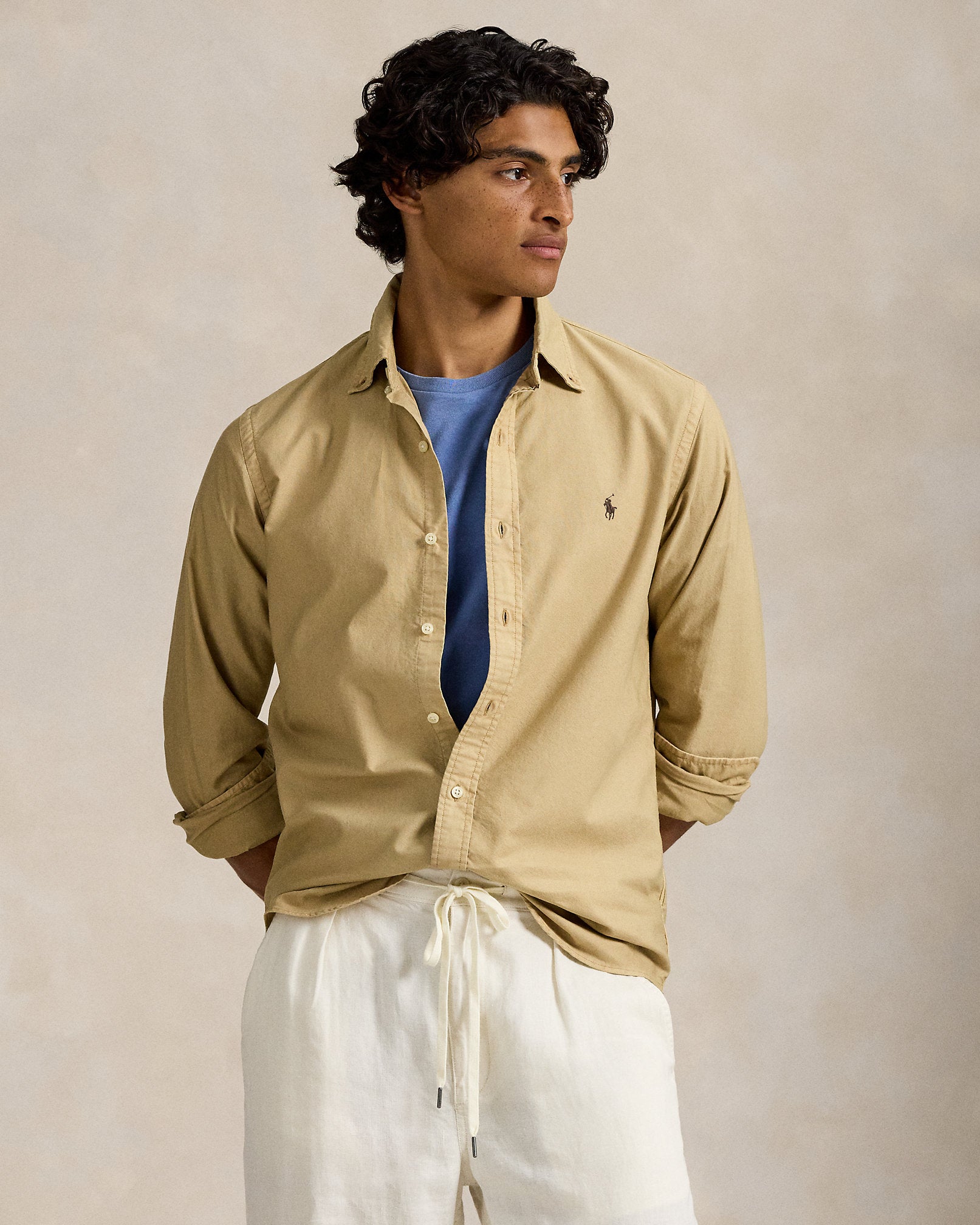 Ralph Lauren Classic Fit GarmentDyed Oxford Shirt