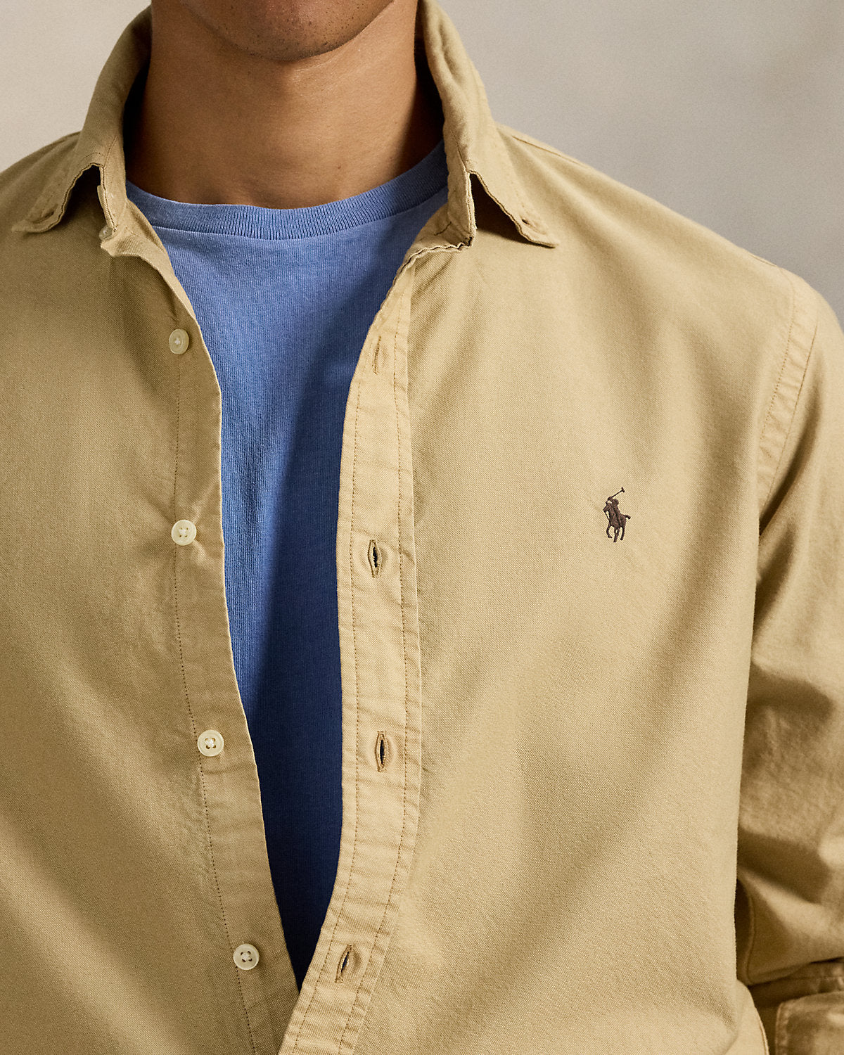 Ralph Lauren Classic Fit GarmentDyed Oxford Shirt