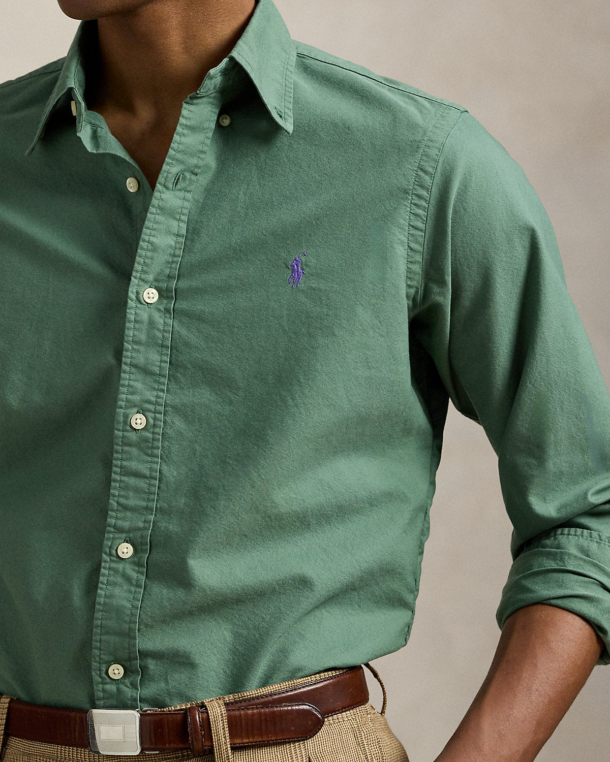 Ralph Lauren Classic Fit GarmentDyed Oxford Shirt