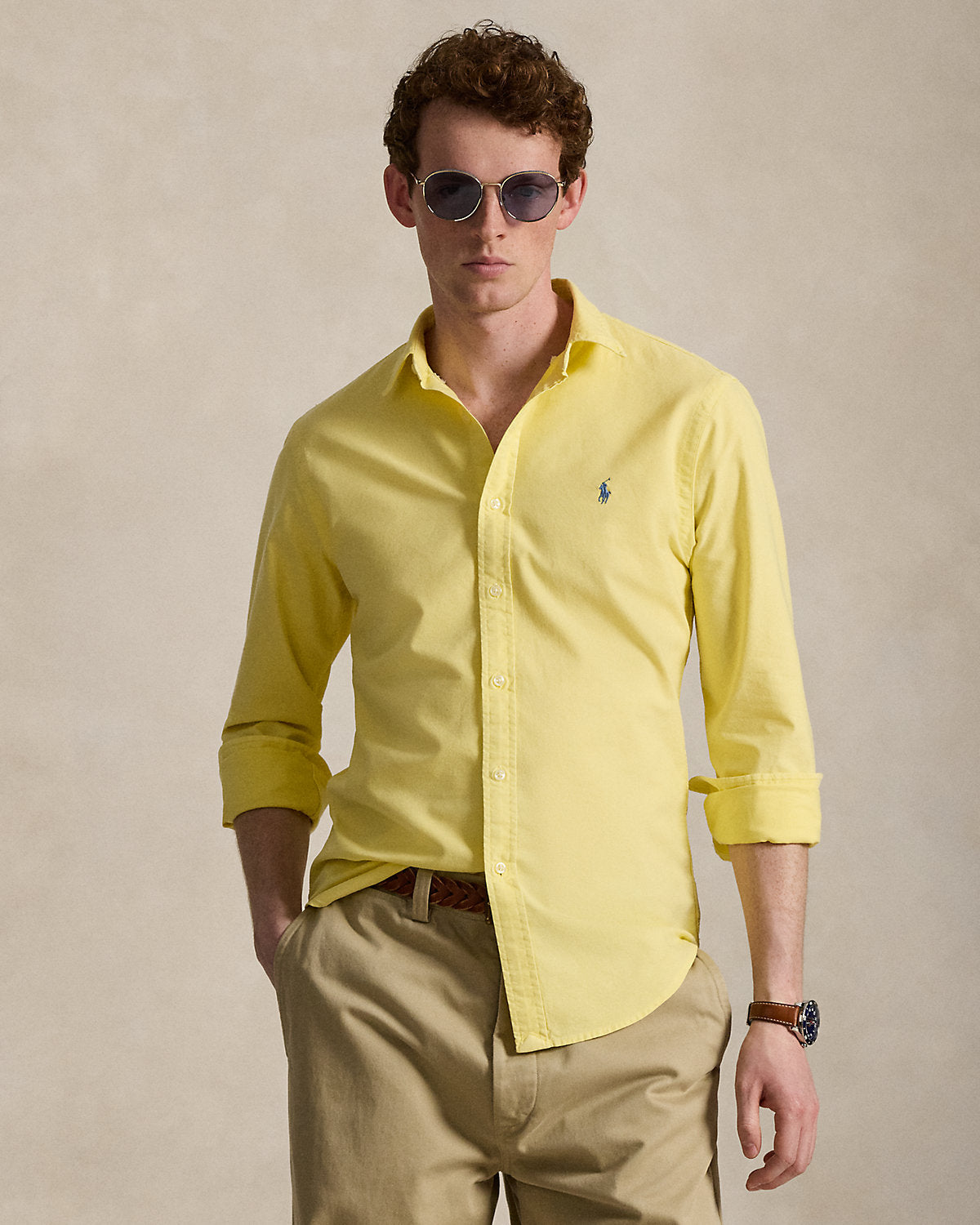 Ralph Lauren Classic Fit GarmentDyed Oxford Shirt