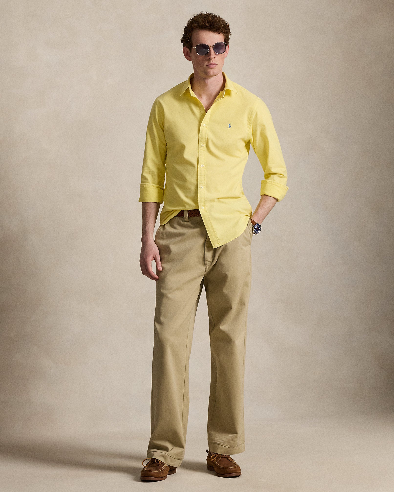 Ralph Lauren Classic Fit GarmentDyed Oxford Shirt