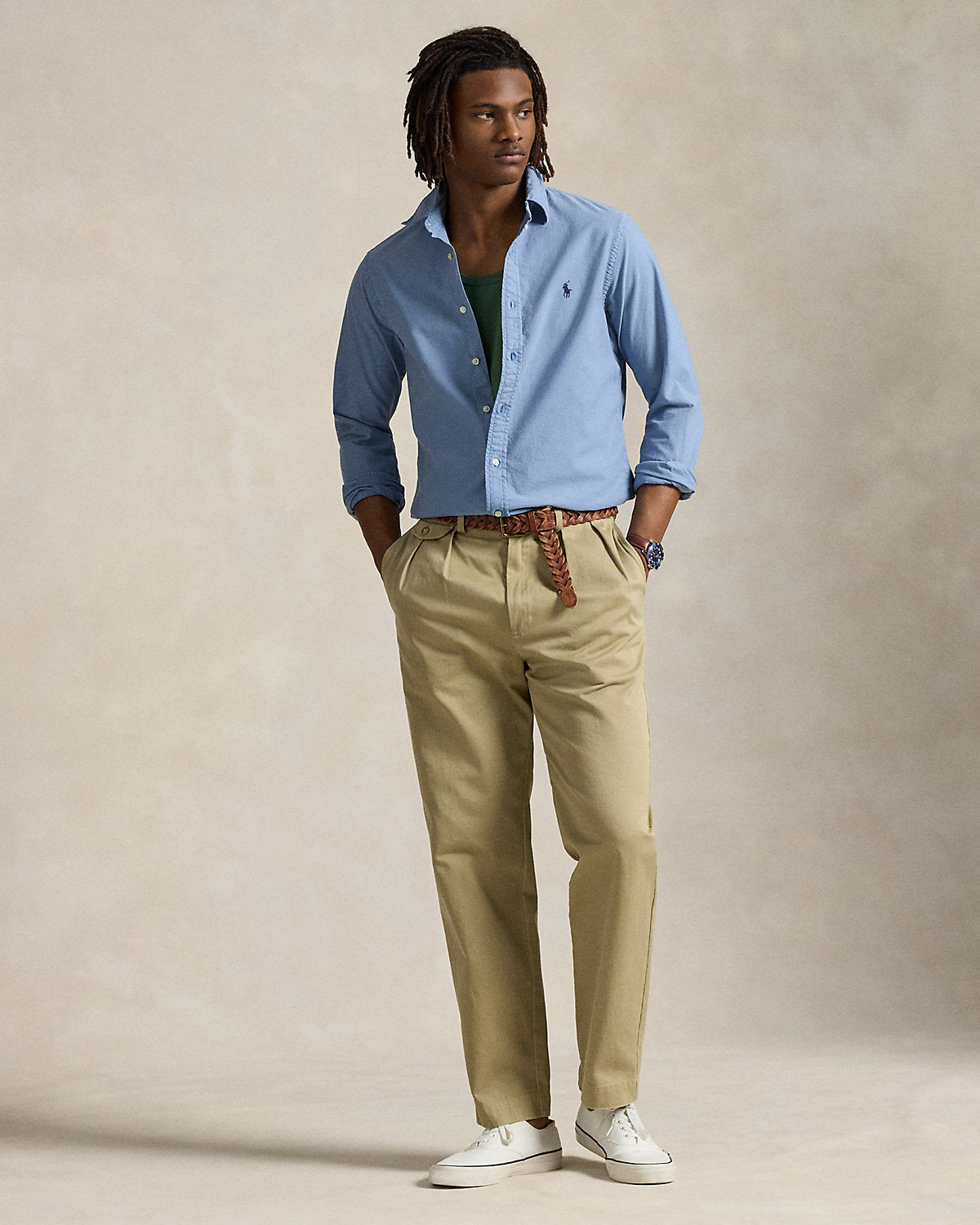 Ralph Lauren Classic Fit GarmentDyed Oxford Shirt