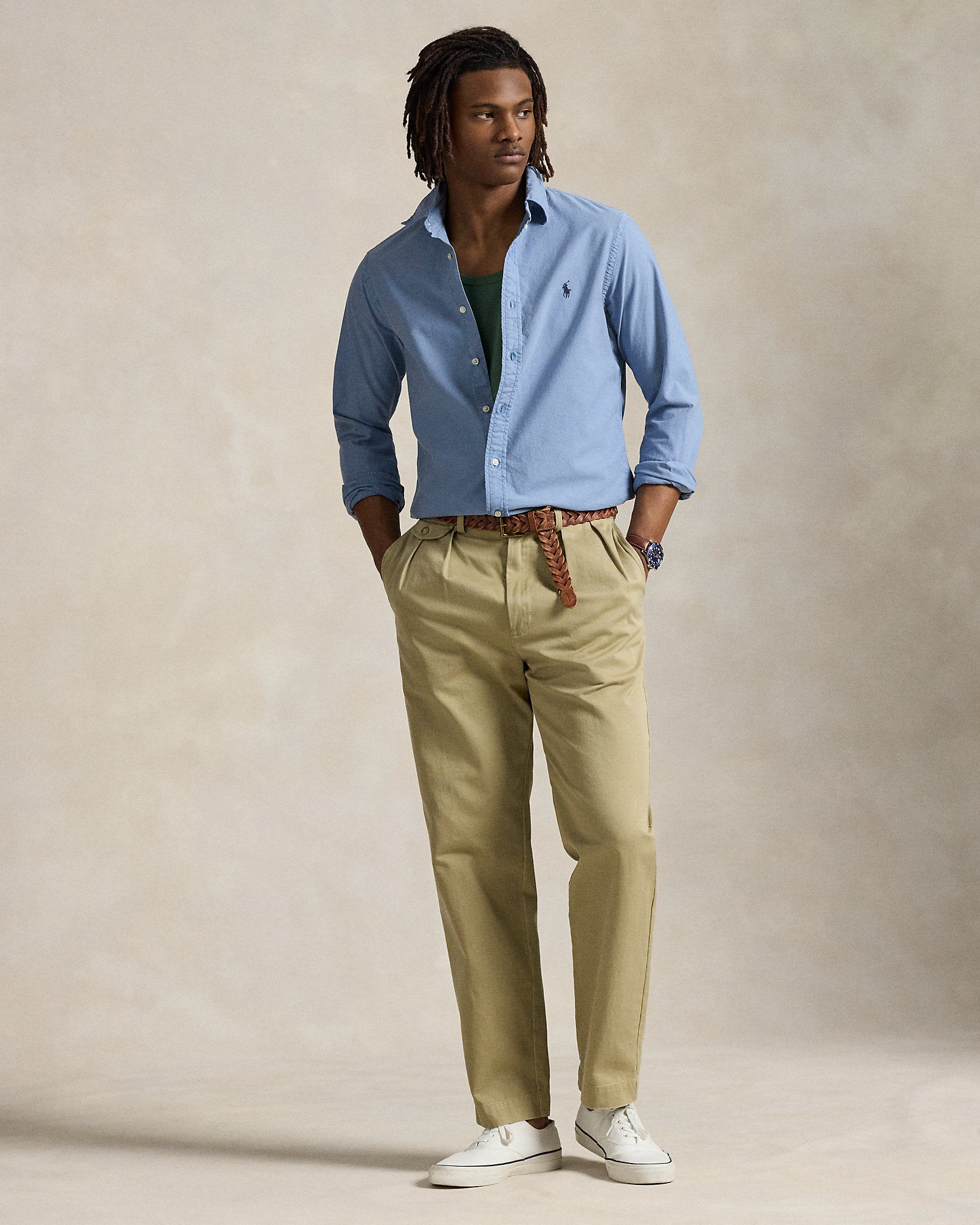 Ralph Lauren Classic Fit GarmentDyed Oxford Shirt