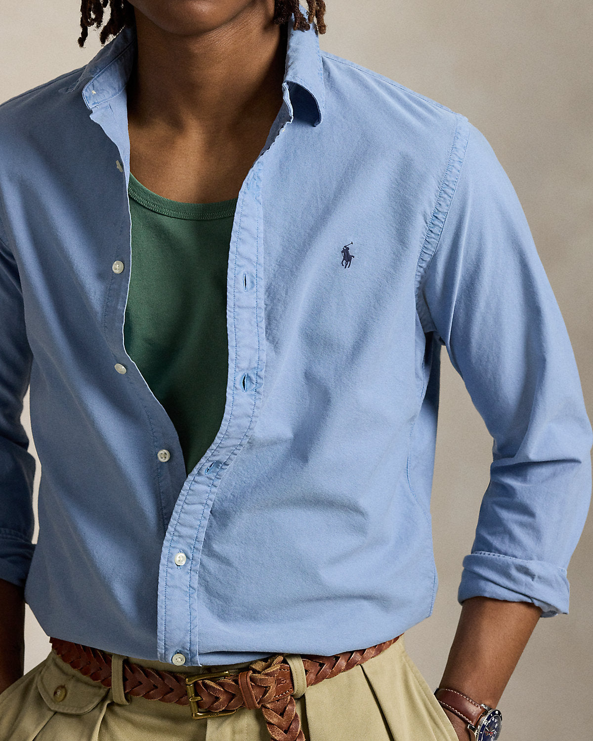 Ralph Lauren Classic Fit GarmentDyed Oxford Shirt