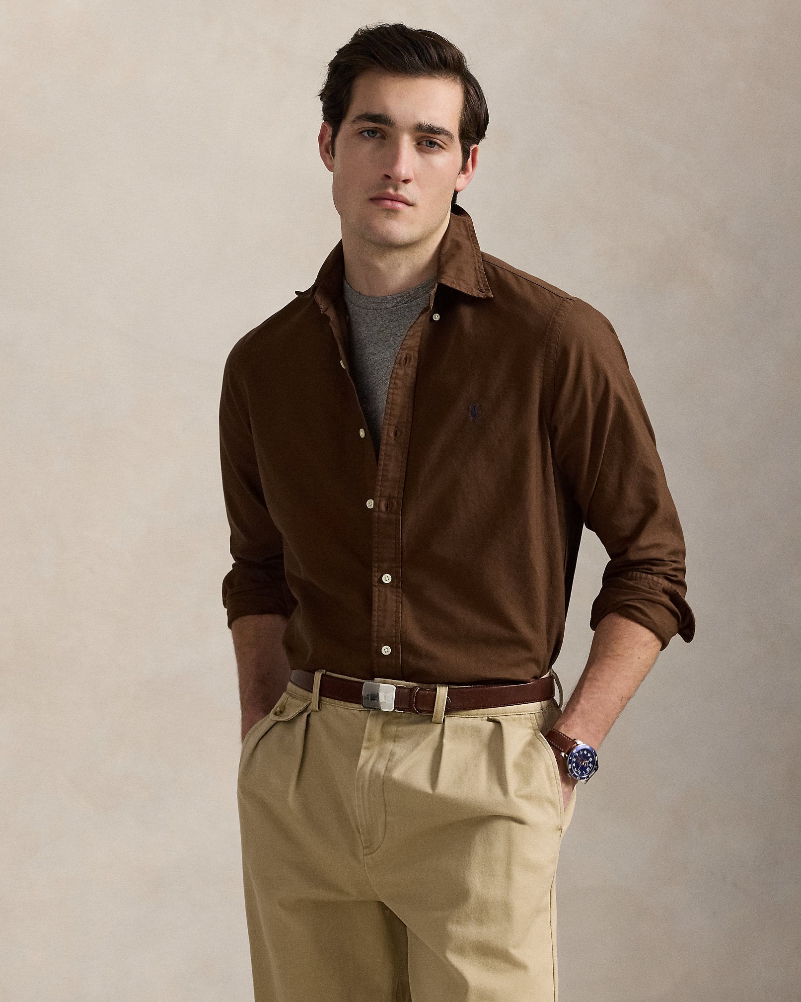 Ralph Lauren Classic Fit GarmentDyed Oxford Shirt