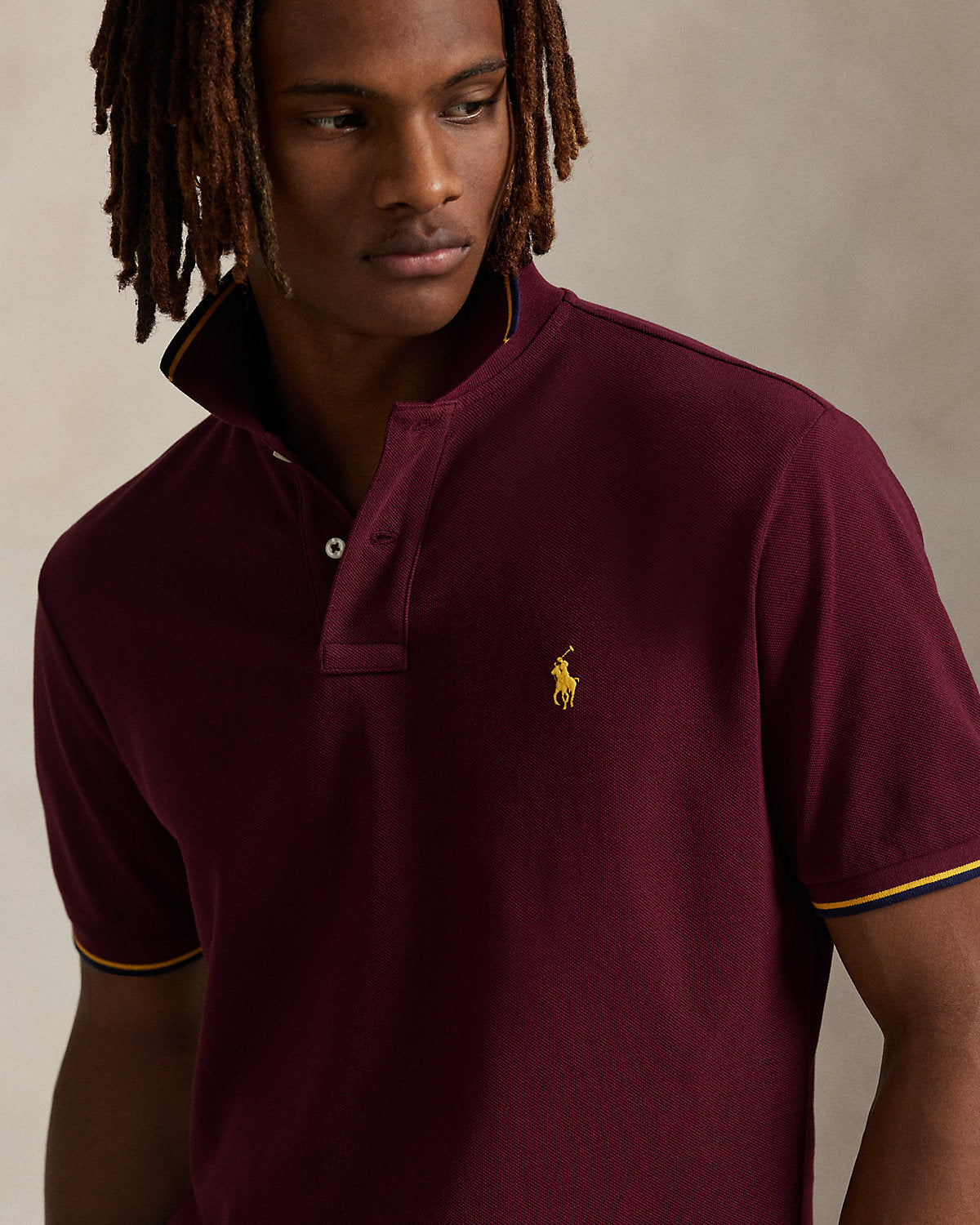 Ralph Lauren Classic Fit Mesh Polo Shirt