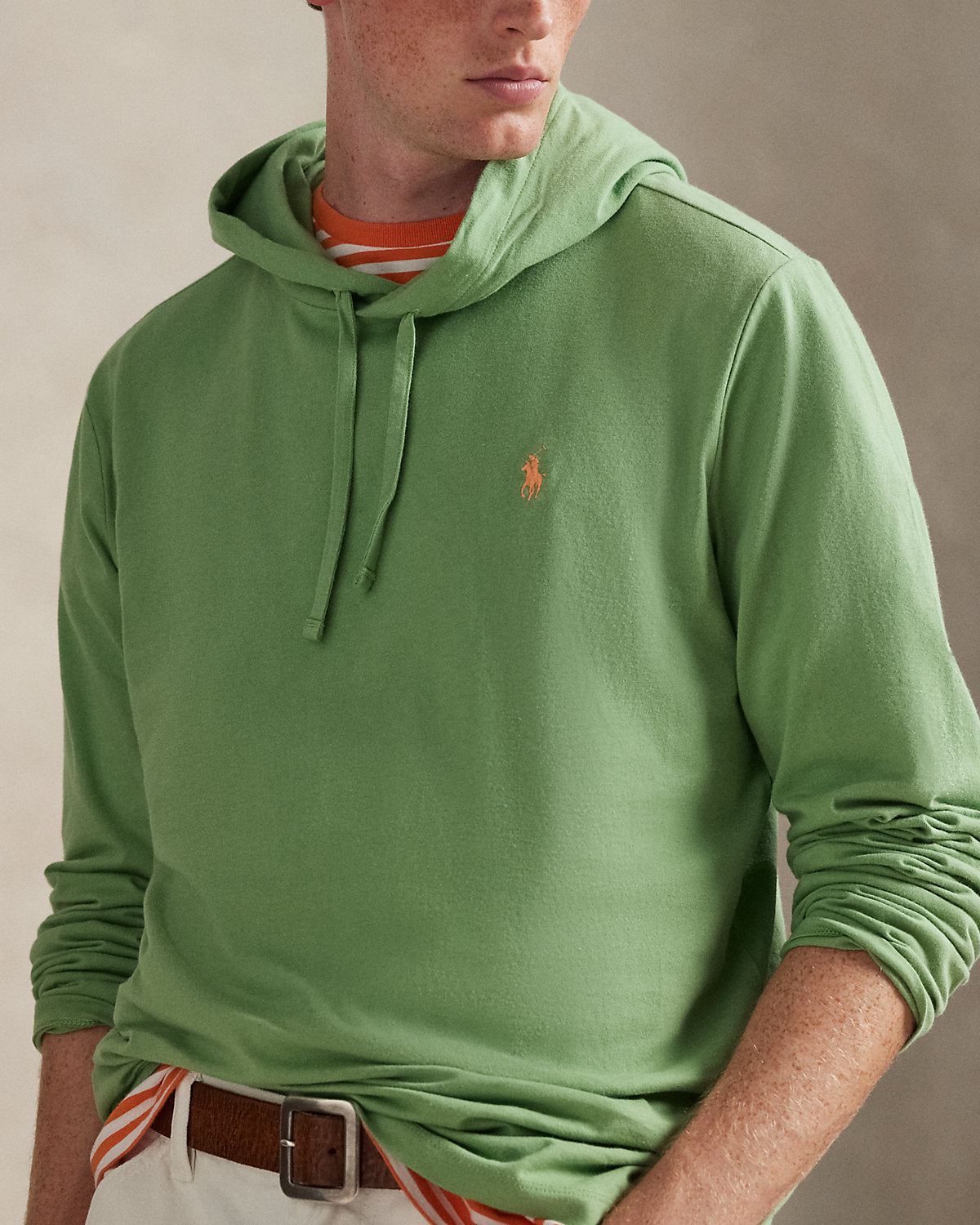 Ralph Lauren Jersey Hooded TShirt