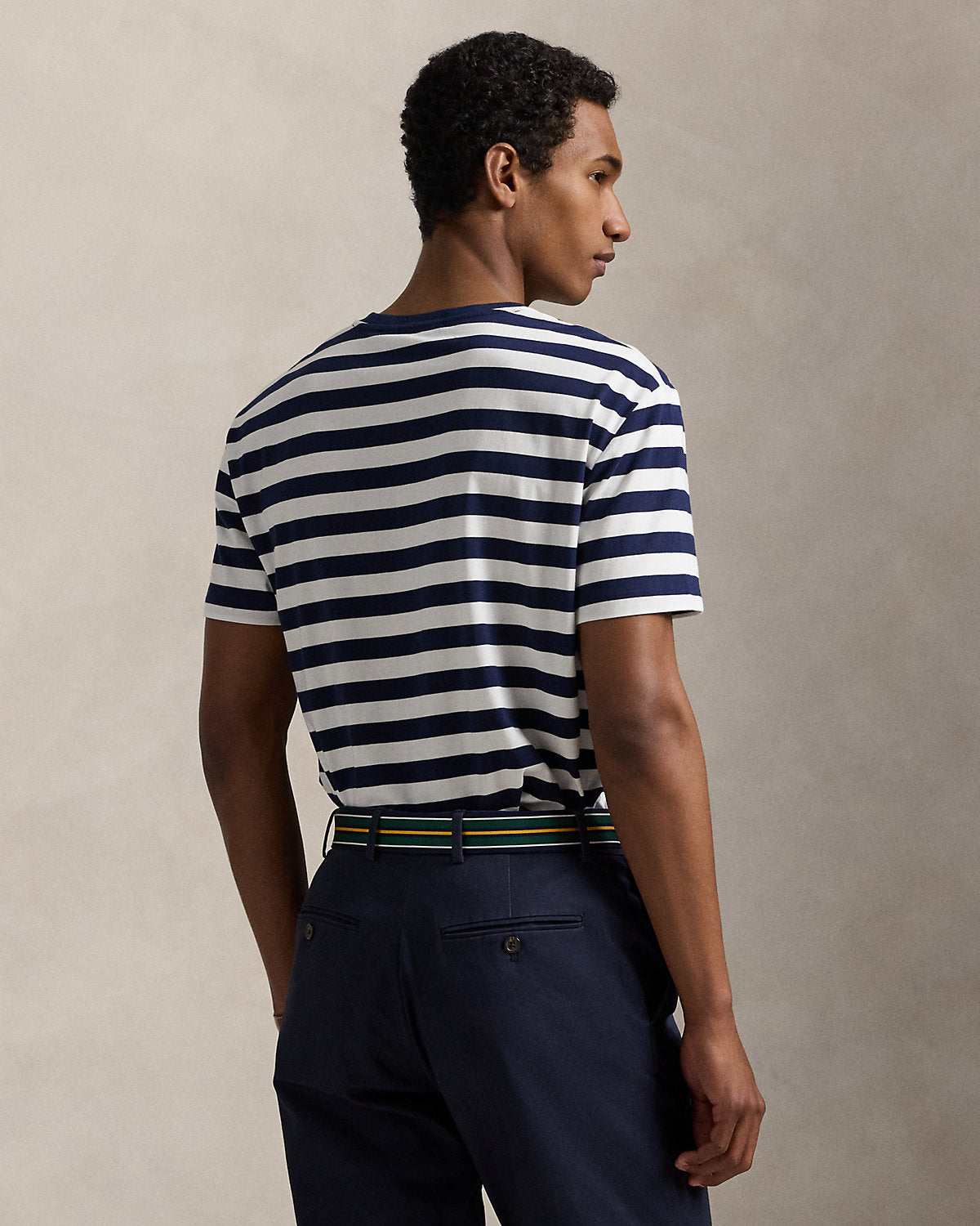 Ralph Lauren Classic Fit Striped Jersey TShirt