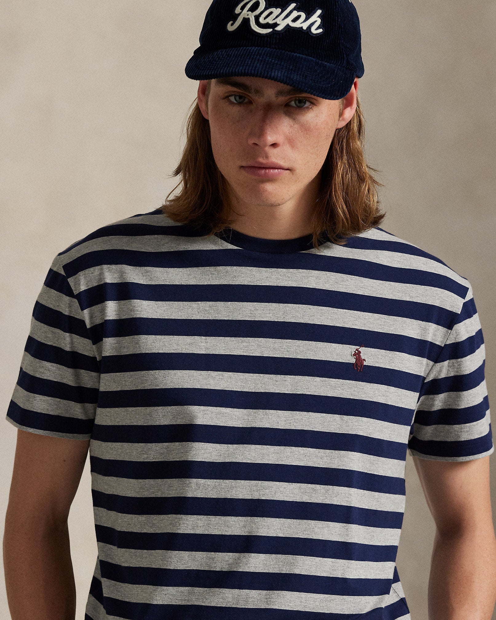 Ralph Lauren Classic Fit Striped Jersey TShirt