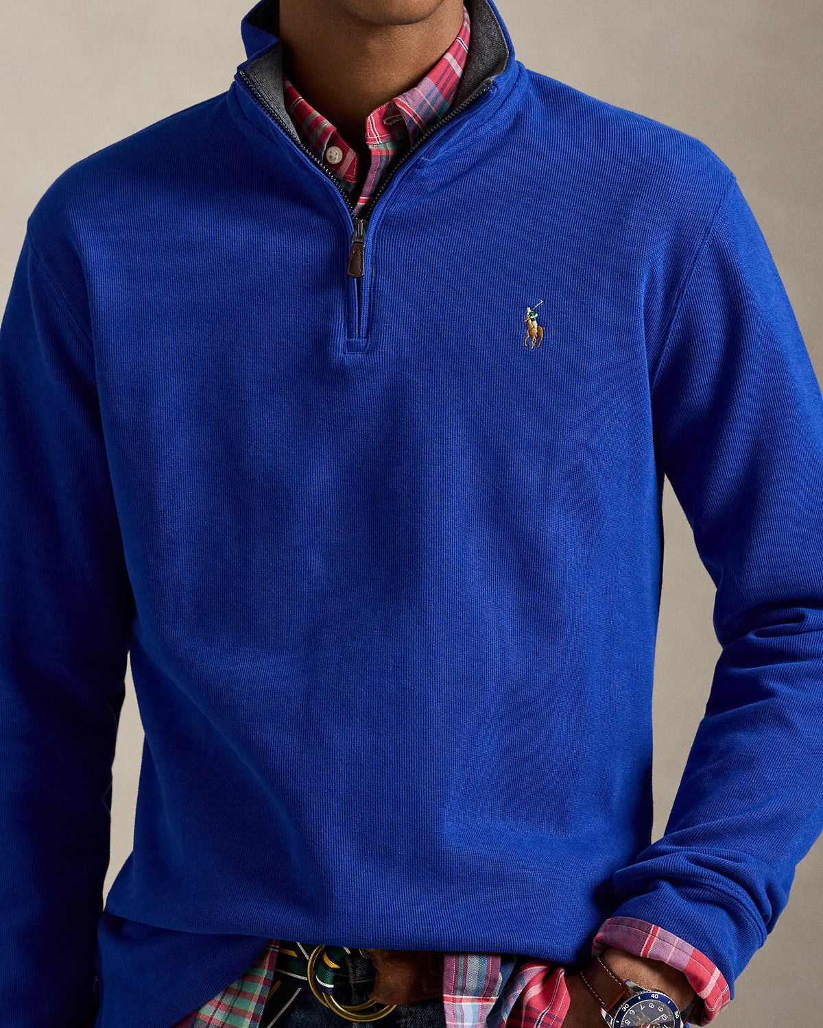Ralph Lauren EstateRib QuarterZip Pullover