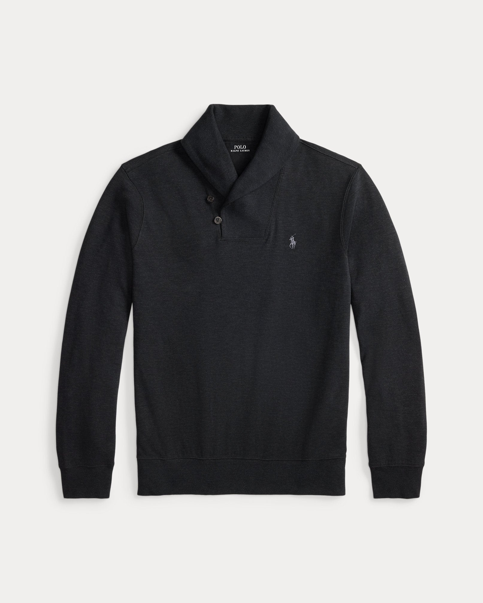 Ralph Lauren Luxury Jersey ShawlCollar Pullover