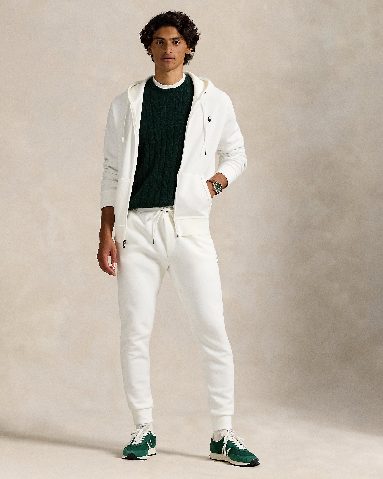 Ralph Lauren DoubleKnit FullZip Hoodie