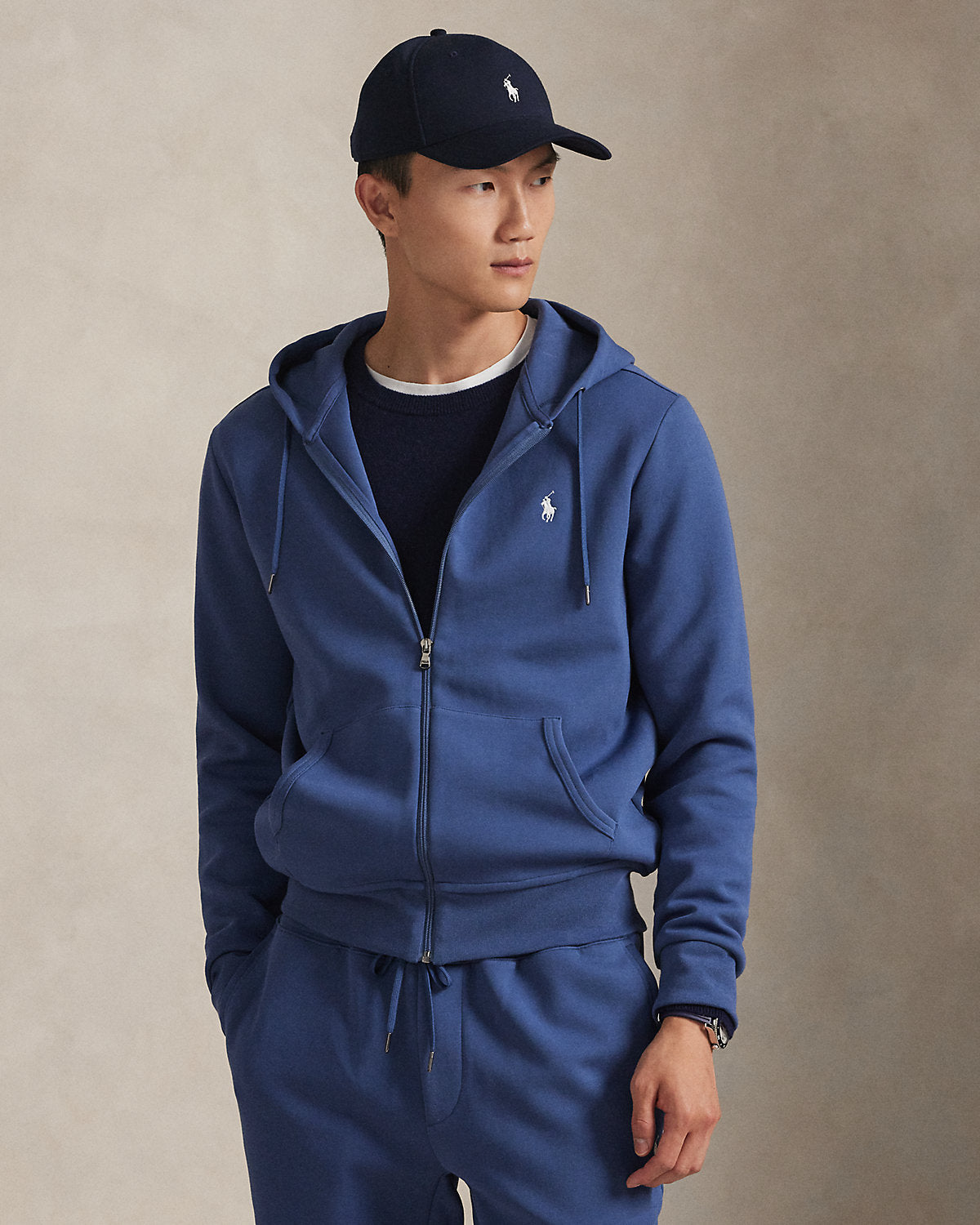 Ralph Lauren DoubleKnit FullZip Hoodie