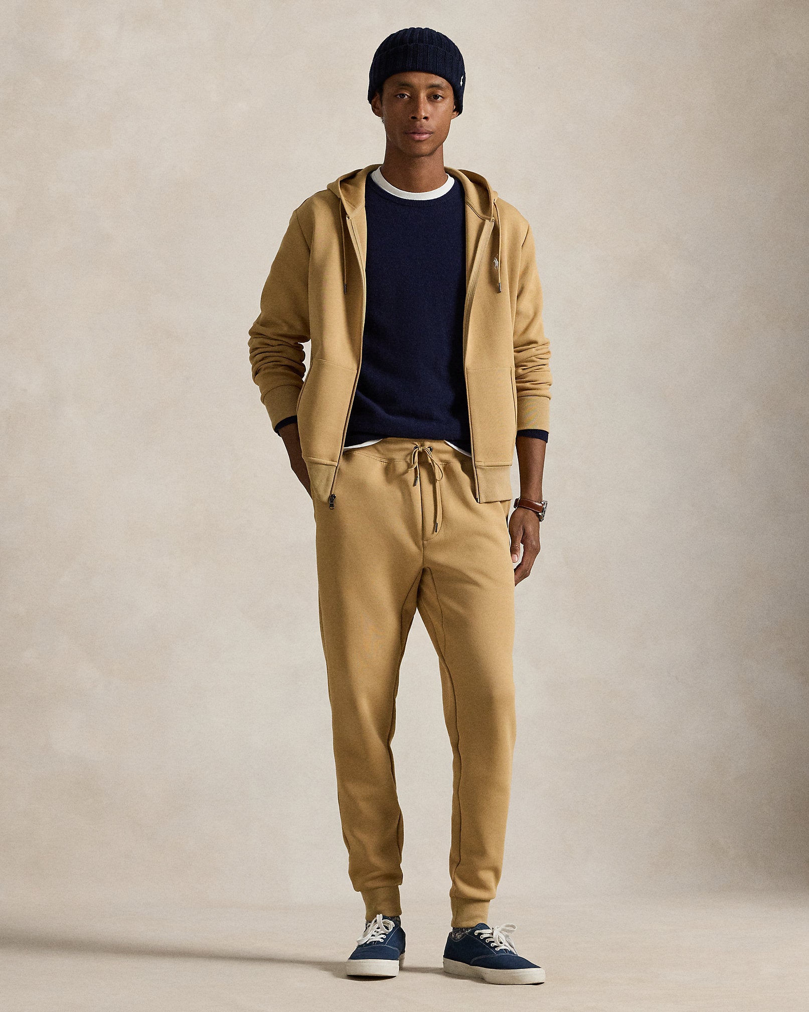 Ralph Lauren DoubleKnit FullZip Hoodie