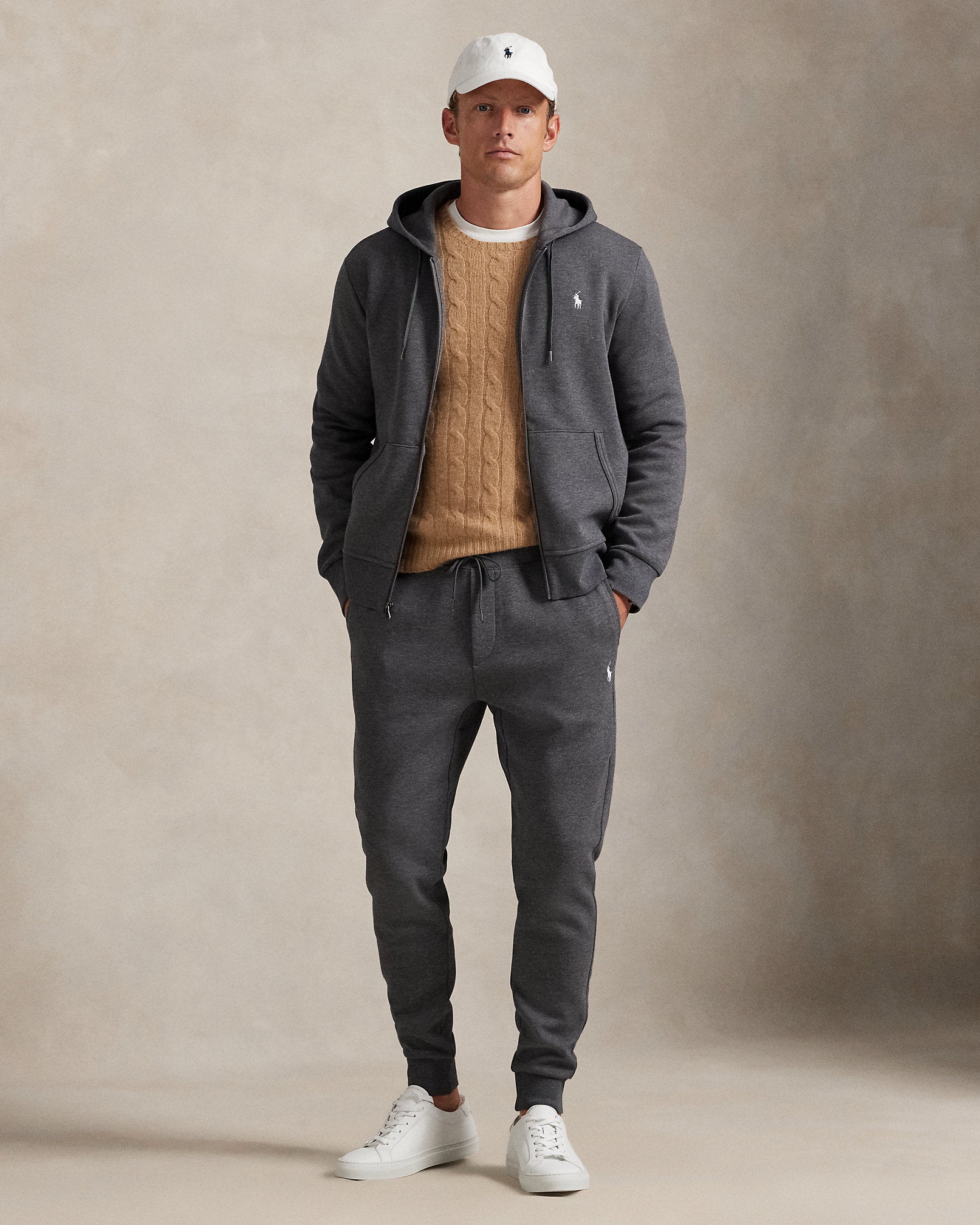 Ralph Lauren DoubleKnit FullZip Hoodie