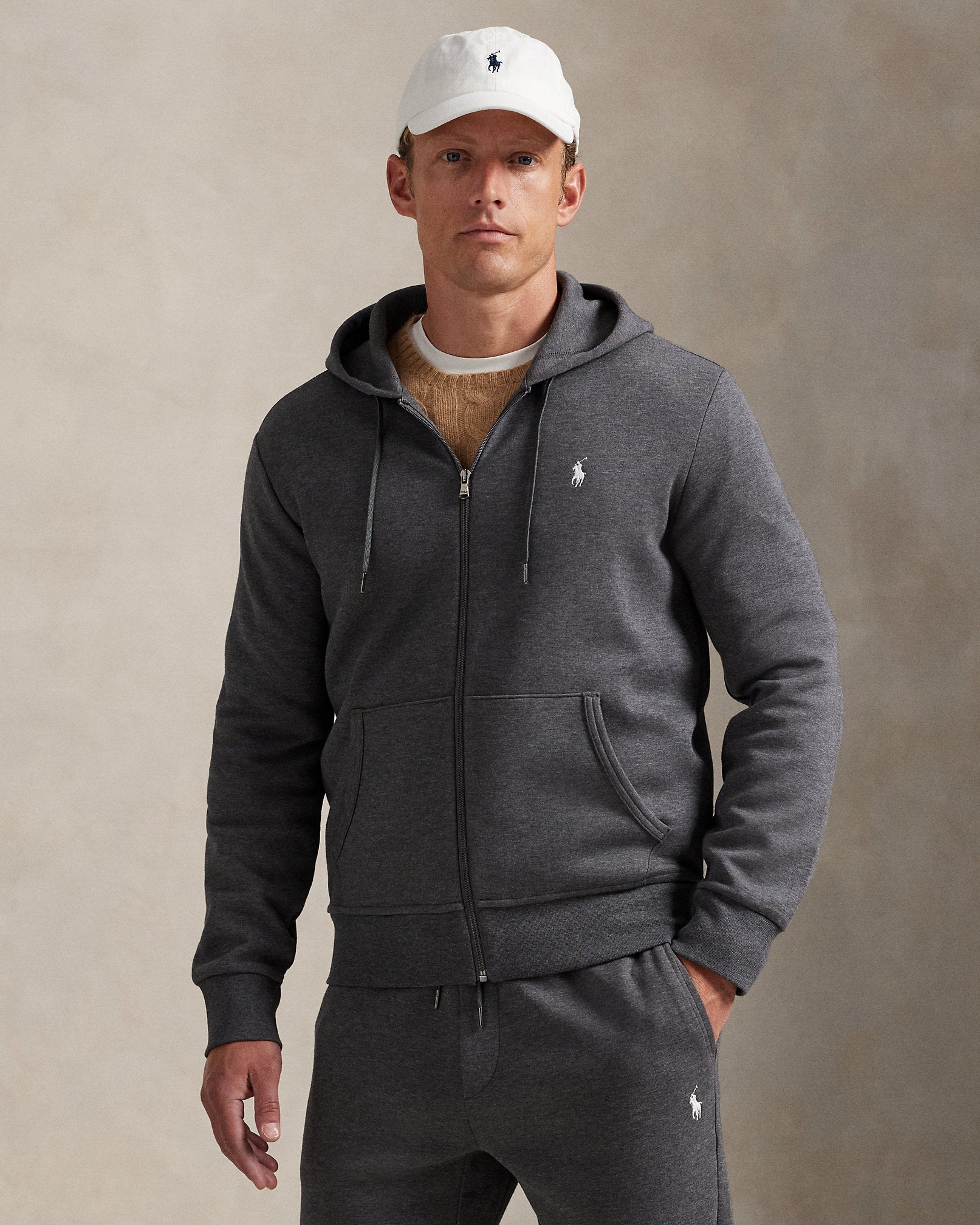 Ralph Lauren DoubleKnit FullZip Hoodie