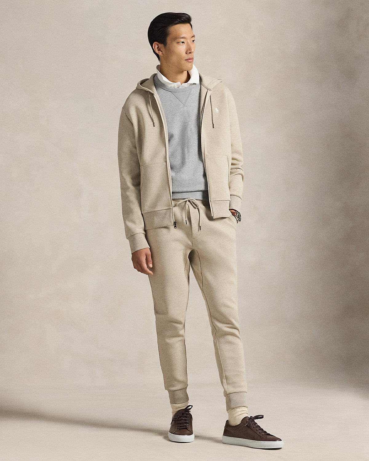 Ralph Lauren DoubleKnit FullZip Hoodie