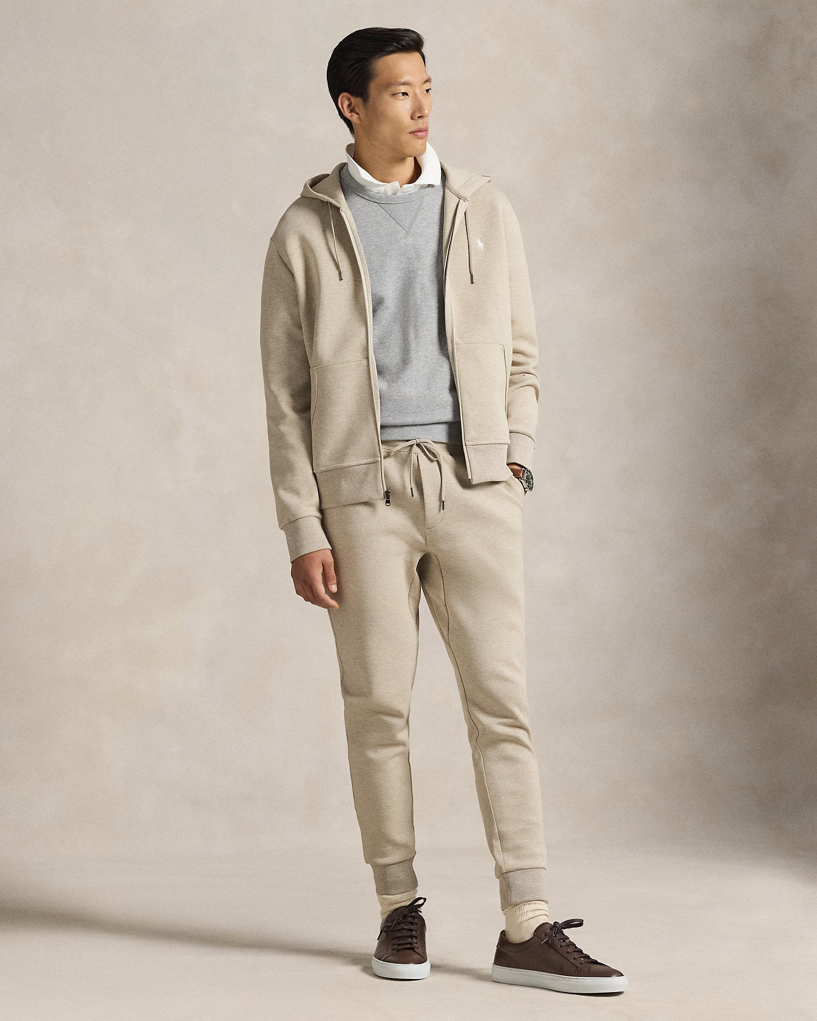 Ralph Lauren DoubleKnit FullZip Hoodie