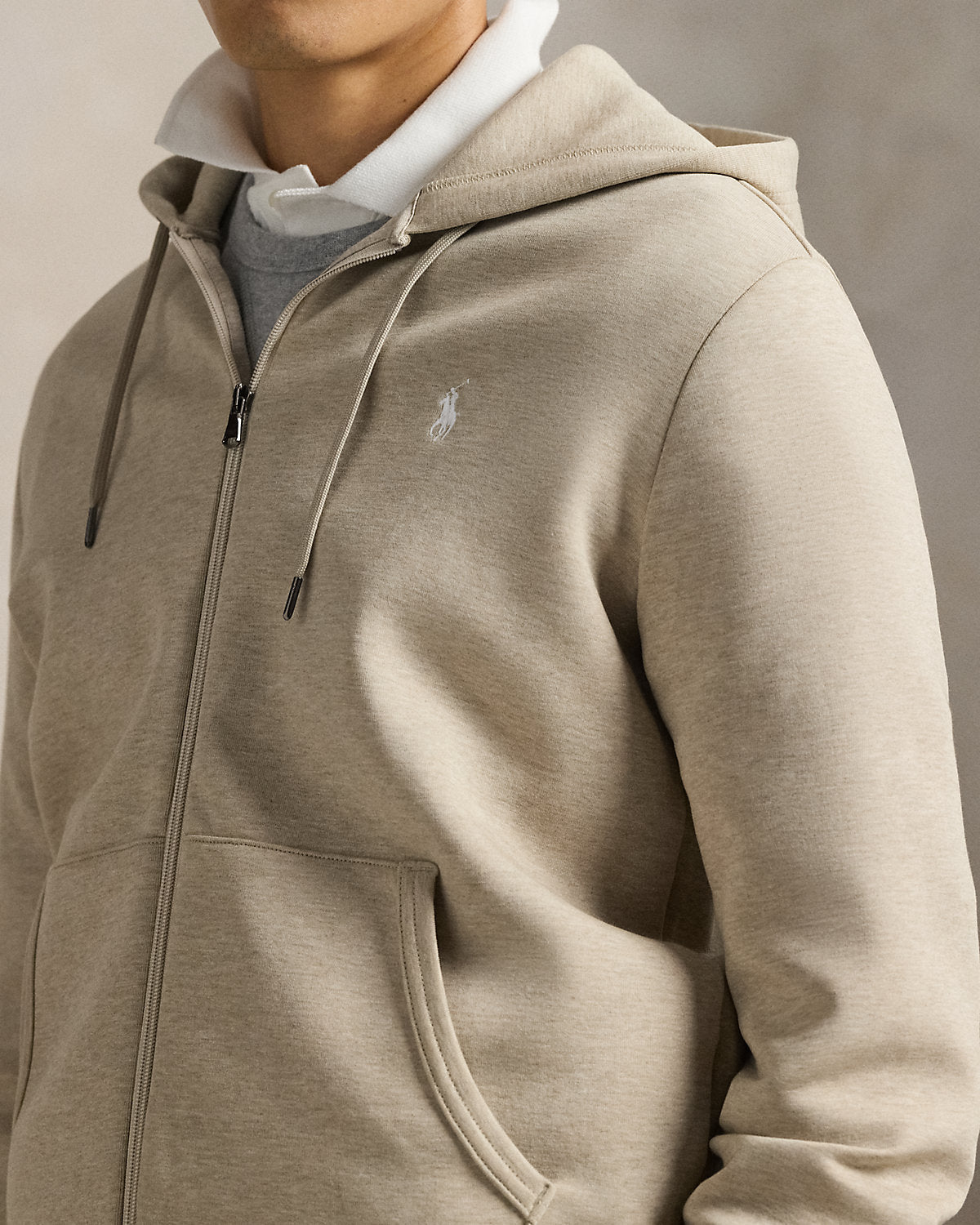 Ralph Lauren DoubleKnit FullZip Hoodie