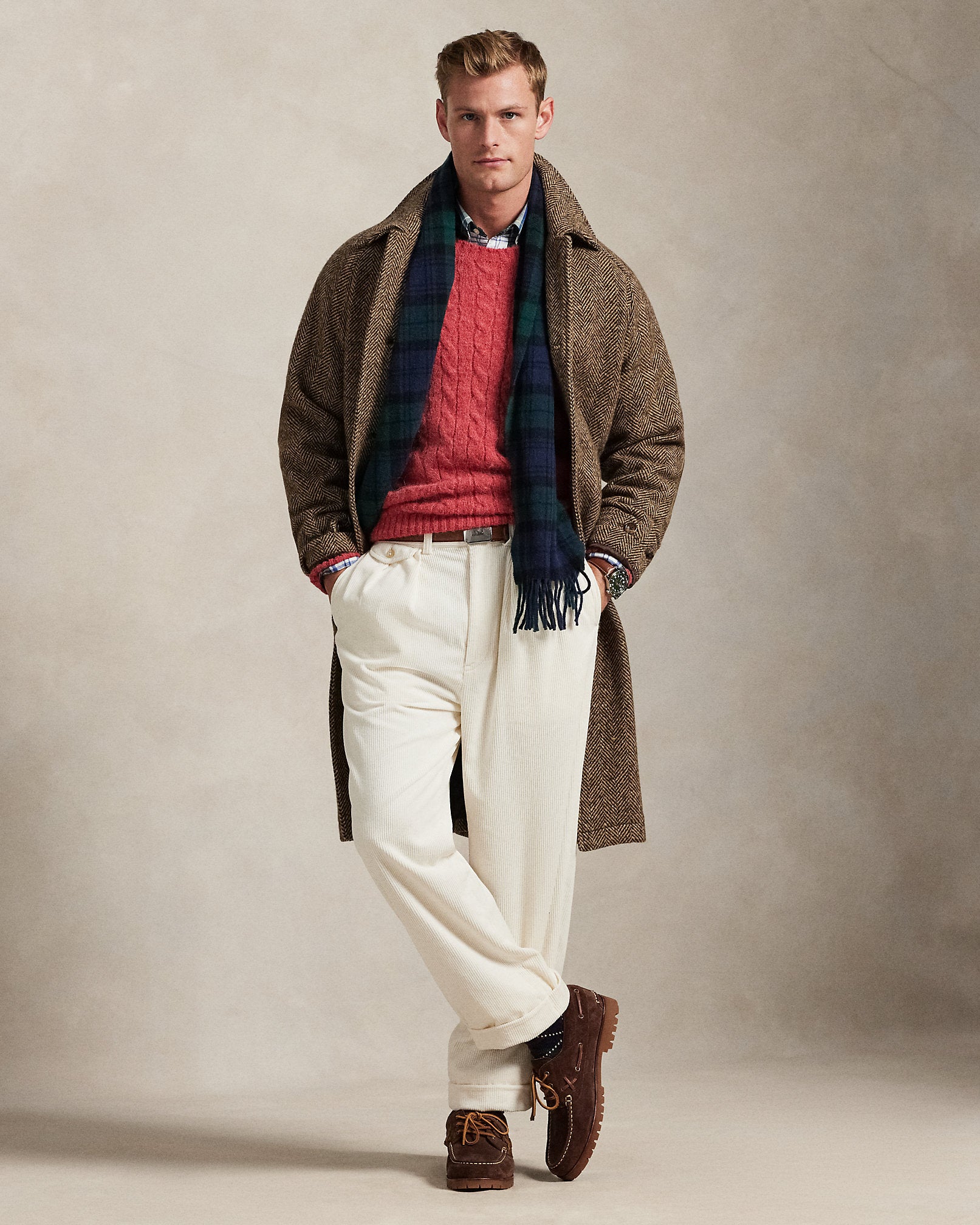 Ralph Lauren Whitman Relaxed Fit Corduroy Pant