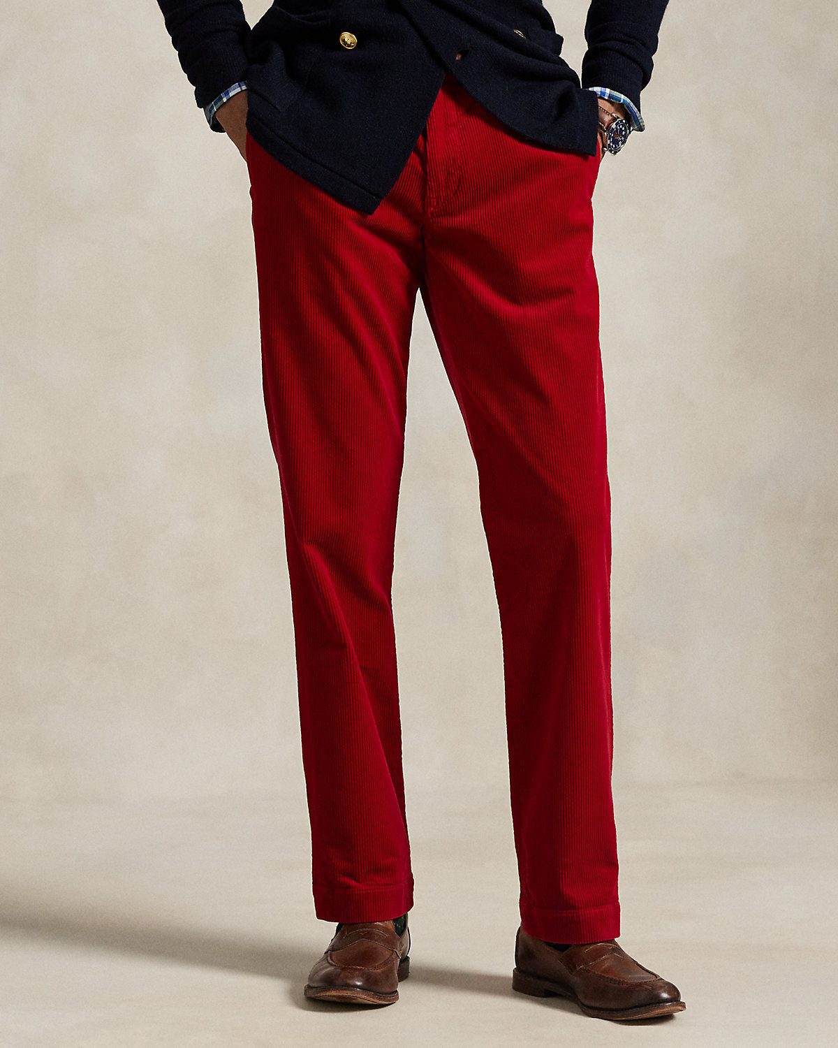 Ralph Lauren Straight Fit Stretch Corduroy Pant