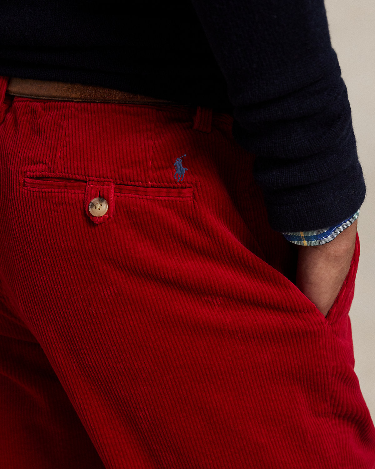 Ralph Lauren Straight Fit Stretch Corduroy Pant