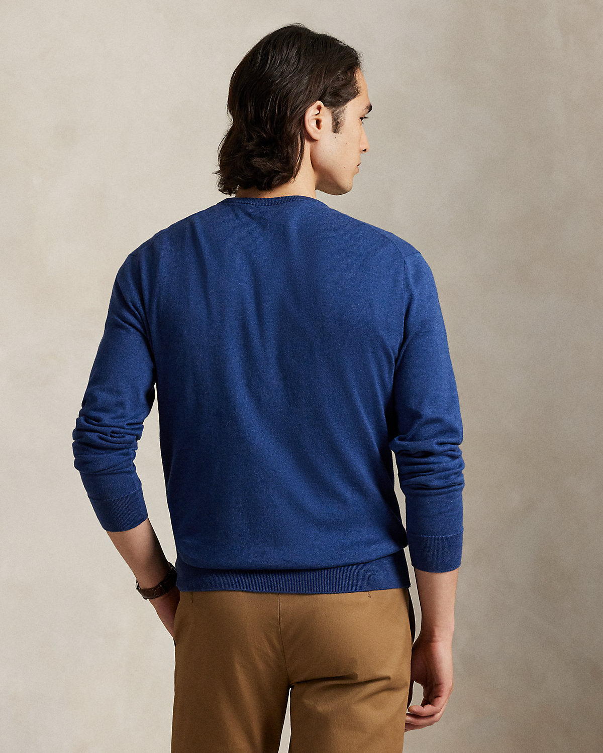 Ralph Lauren Cotton VNeck Sweater