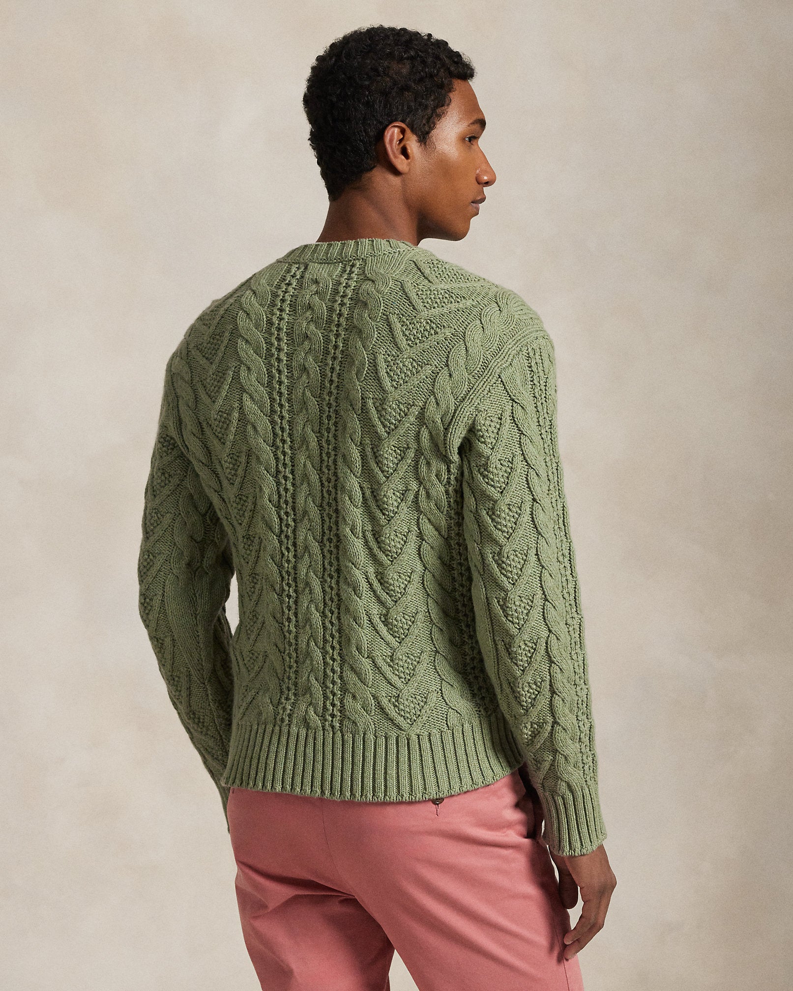 Ralph Lauren CottonBlend Fishermans Sweater