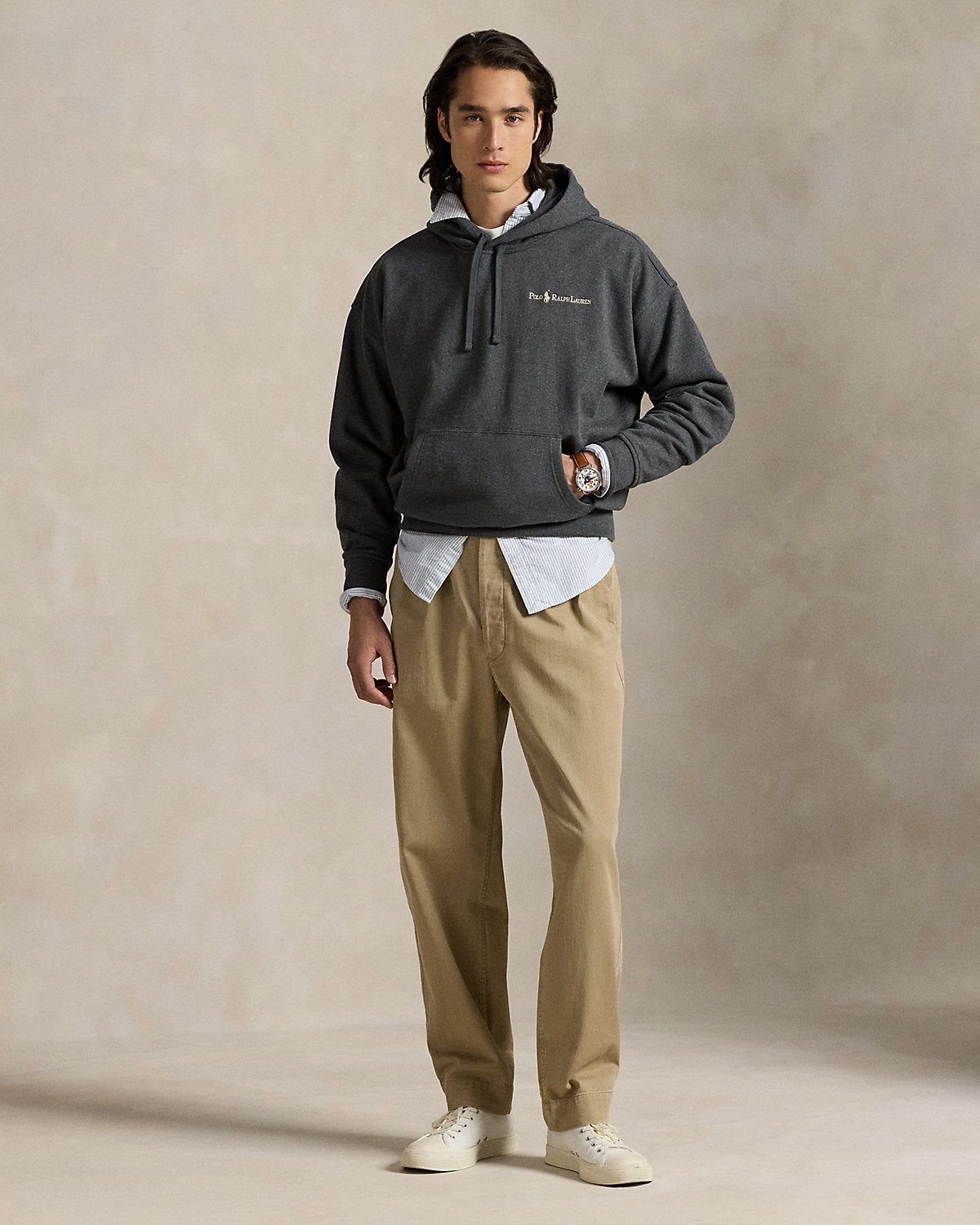 Ralph Lauren Relaxed Fit Logo Fleece Hoodie