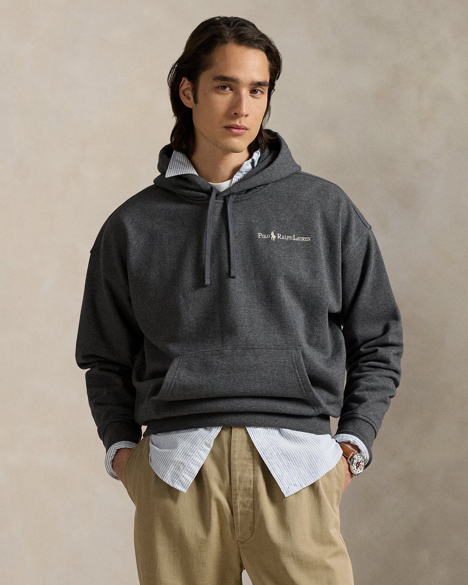 Ralph Lauren Relaxed Fit Logo Fleece Hoodie