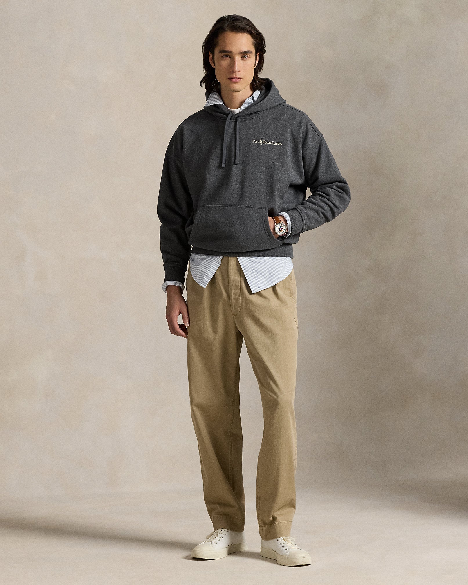 Ralph Lauren Relaxed Fit Logo Fleece Hoodie