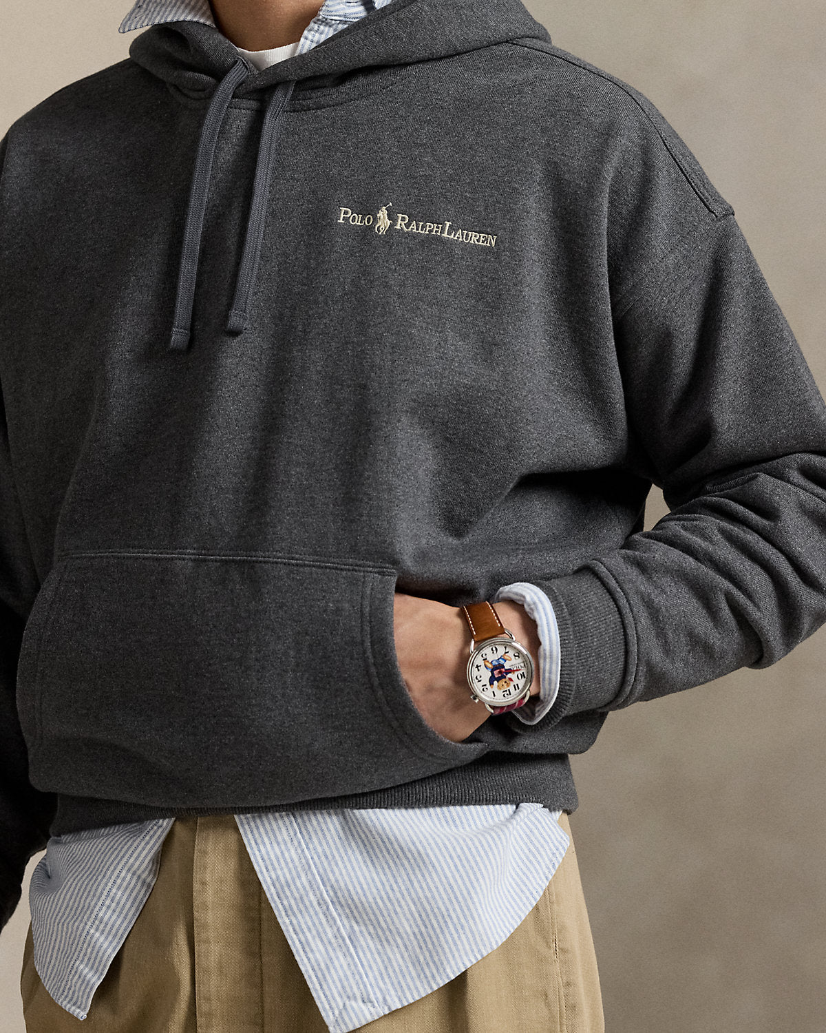 Ralph Lauren Relaxed Fit Logo Fleece Hoodie