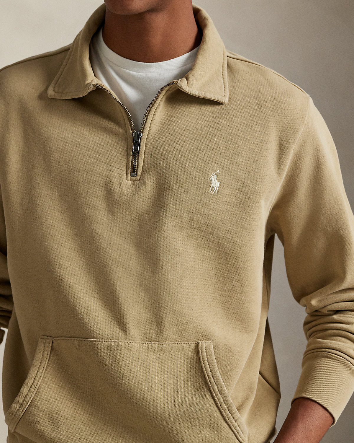 Ralph Lauren Loopback Fleece QuarterZip Sweatshirt