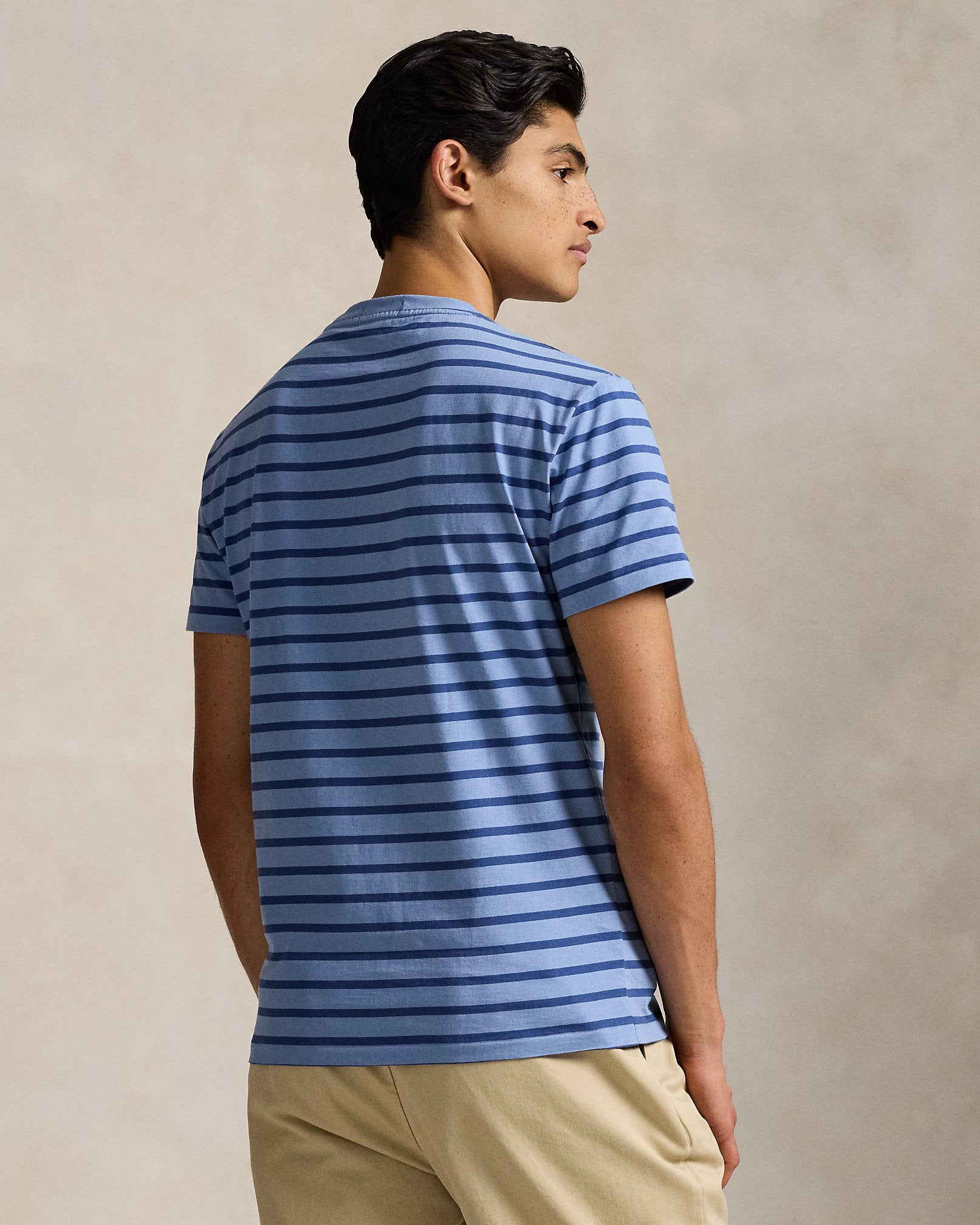Ralph Lauren Classic Fit Striped Jersey TShirt