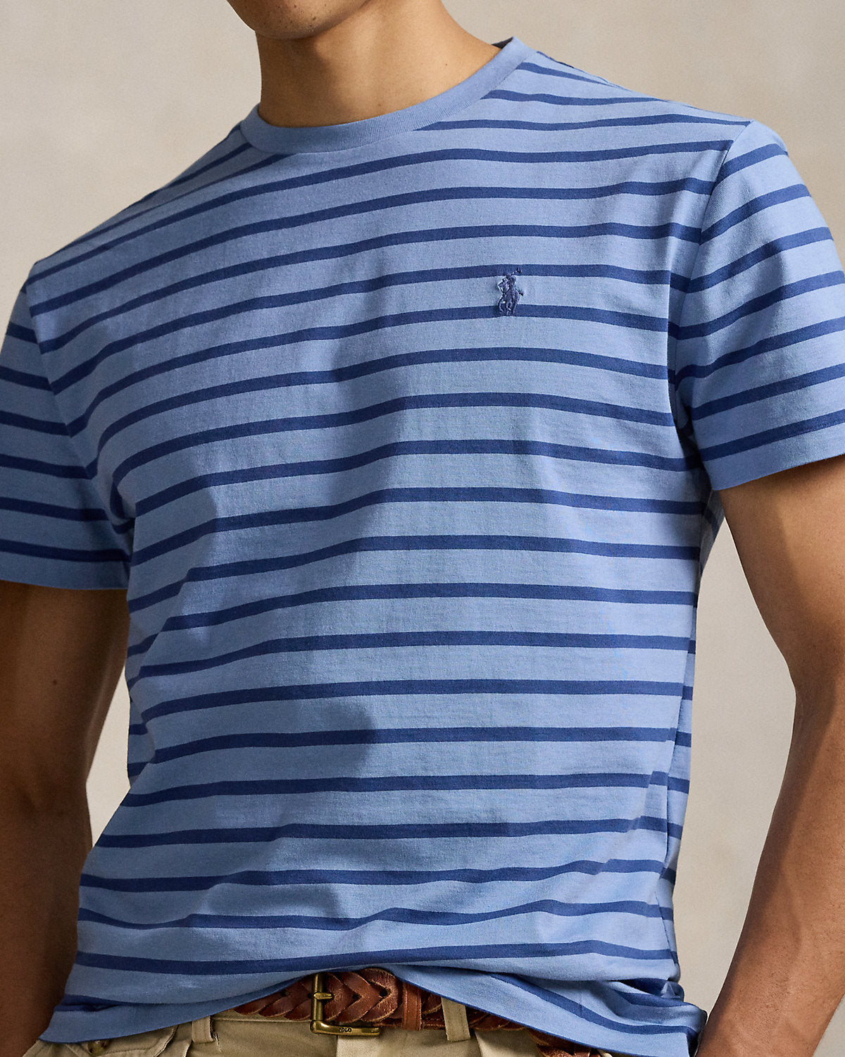 Ralph Lauren Classic Fit Striped Jersey TShirt