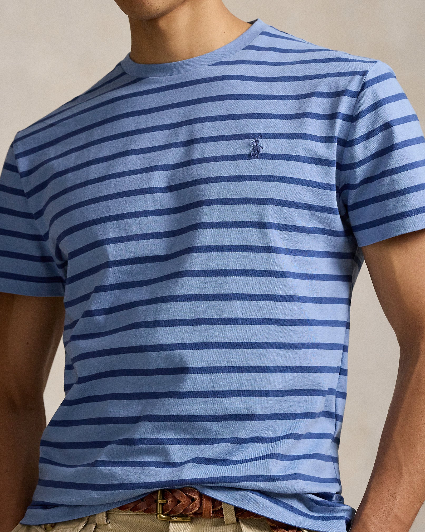 Ralph Lauren Classic Fit Striped Jersey TShirt