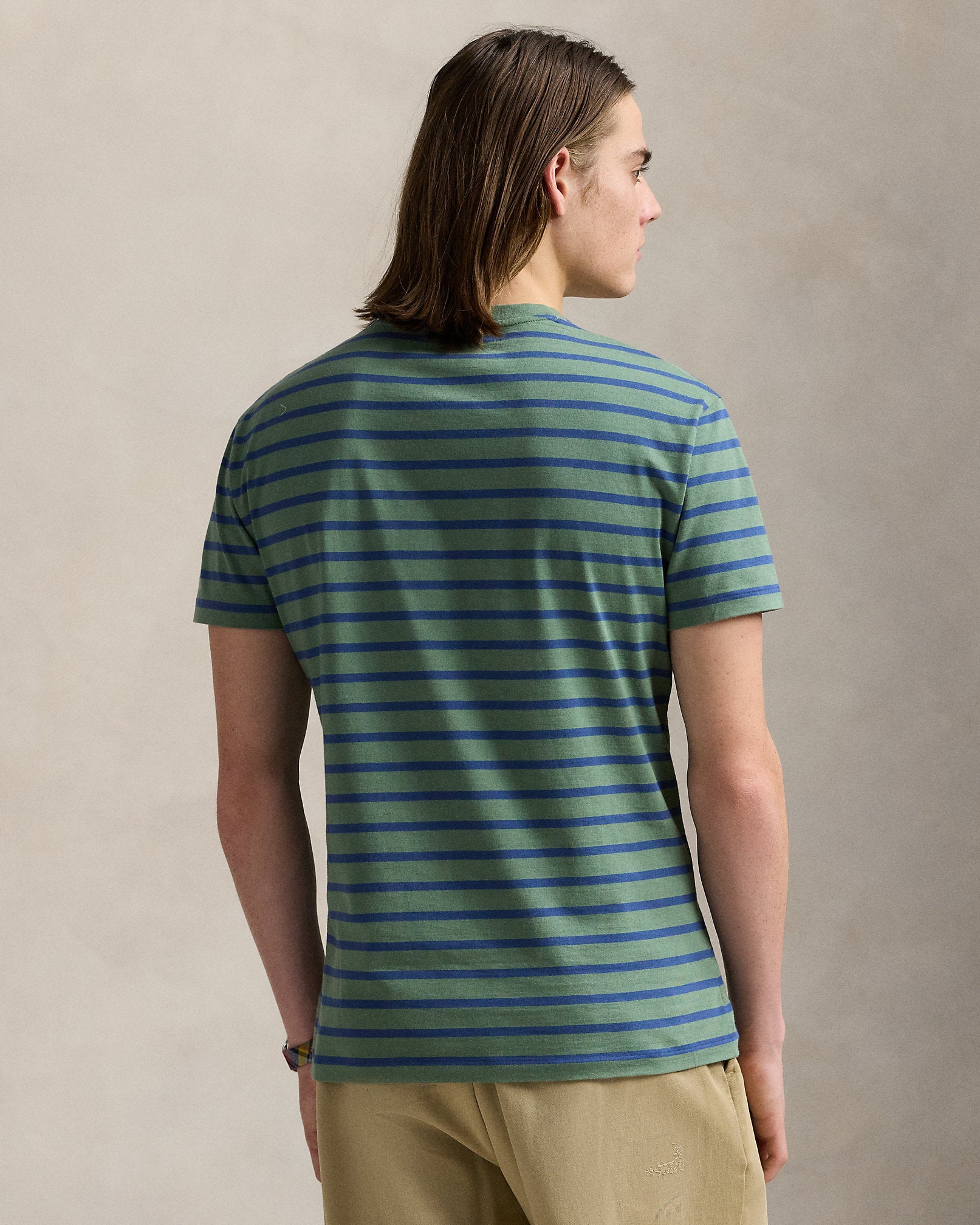 Ralph Lauren Classic Fit Striped Jersey TShirt