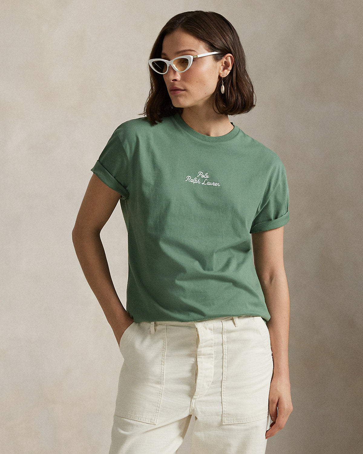 Ralph Lauren Classic Fit Logo Jersey TShirt