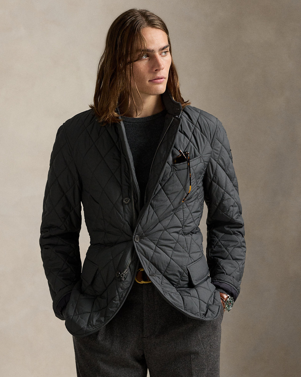 Ralph Lauren The Beaton Quilted Sport Coat