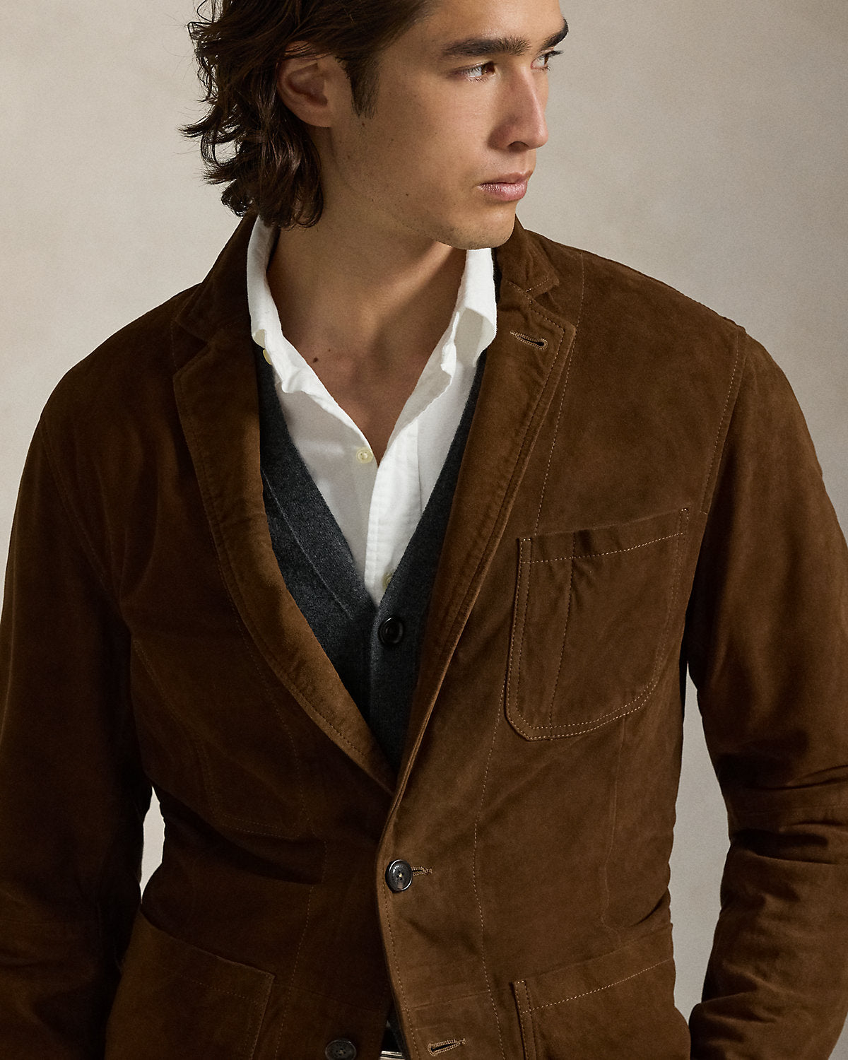 Ralph Lauren The Brookdale Suede Jacket