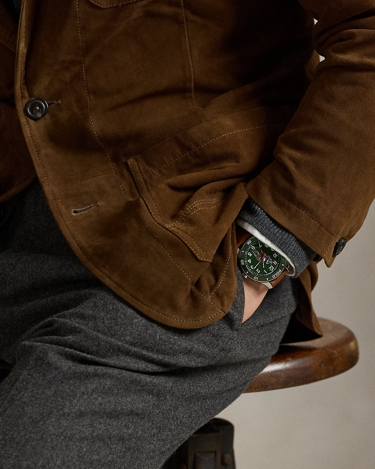 Ralph Lauren The Brookdale Suede Jacket