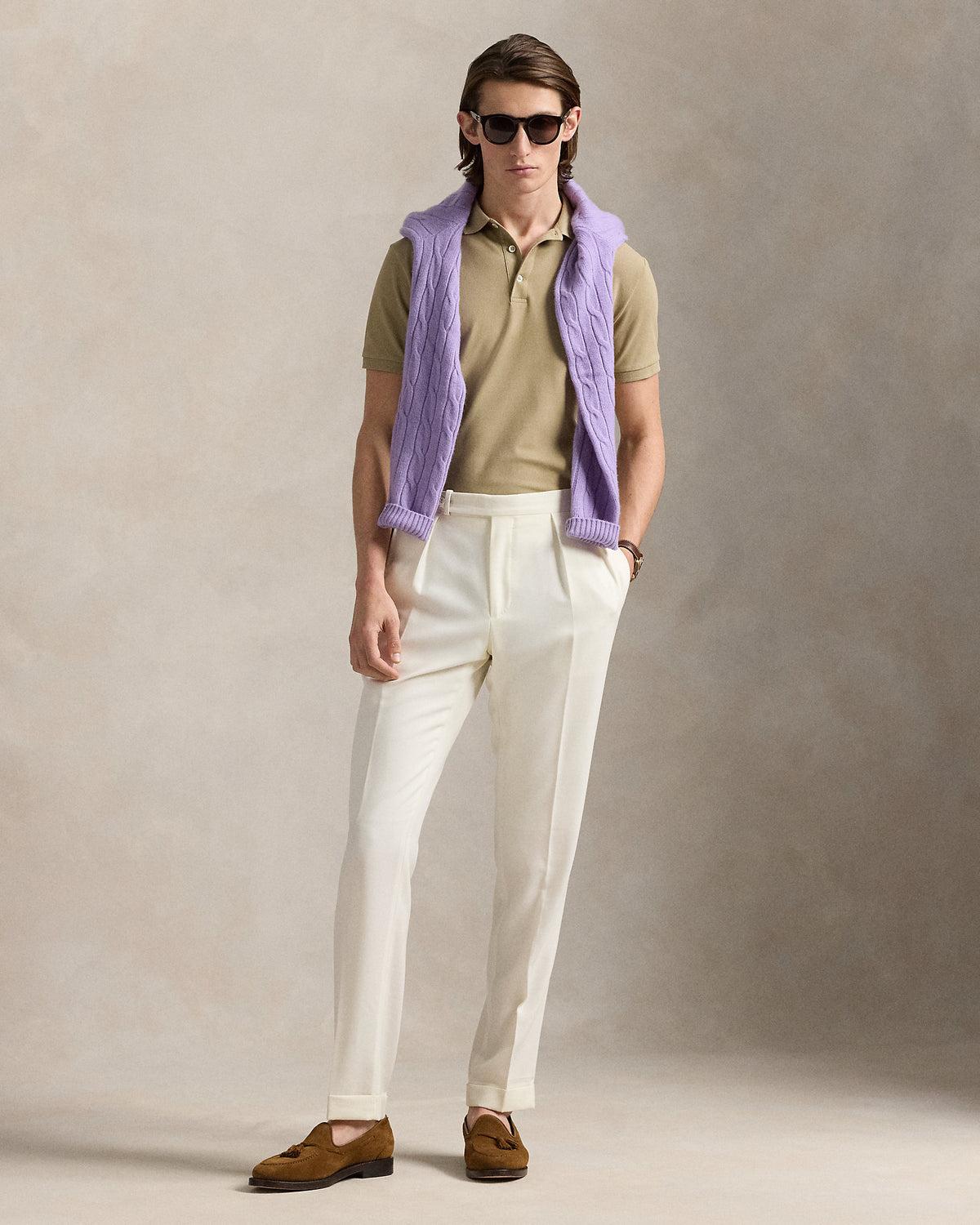 Ralph Lauren Custom Slim Fit Stretch Mesh Polo Shirt