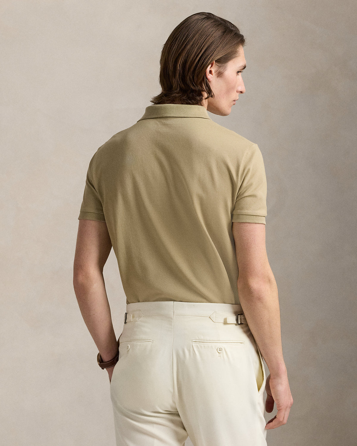 Ralph Lauren Custom Slim Fit Stretch Mesh Polo Shirt