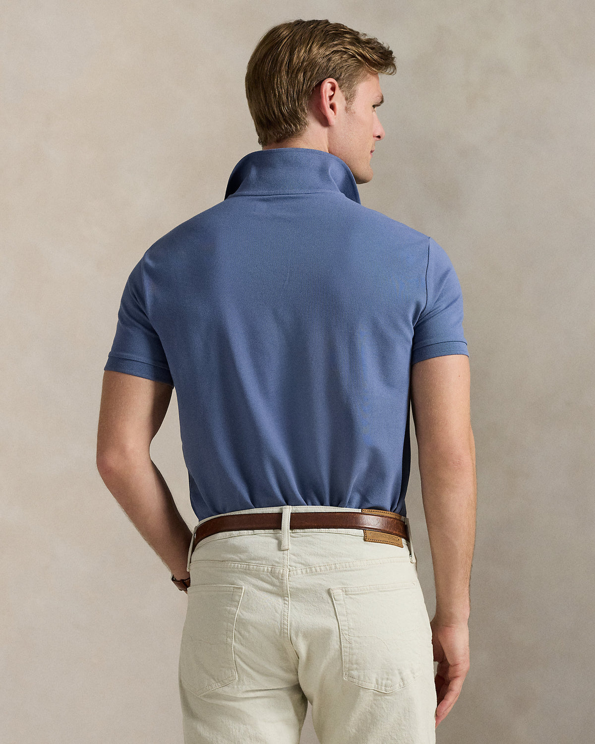 Ralph Lauren Custom Slim Fit Stretch Mesh Polo Shirt