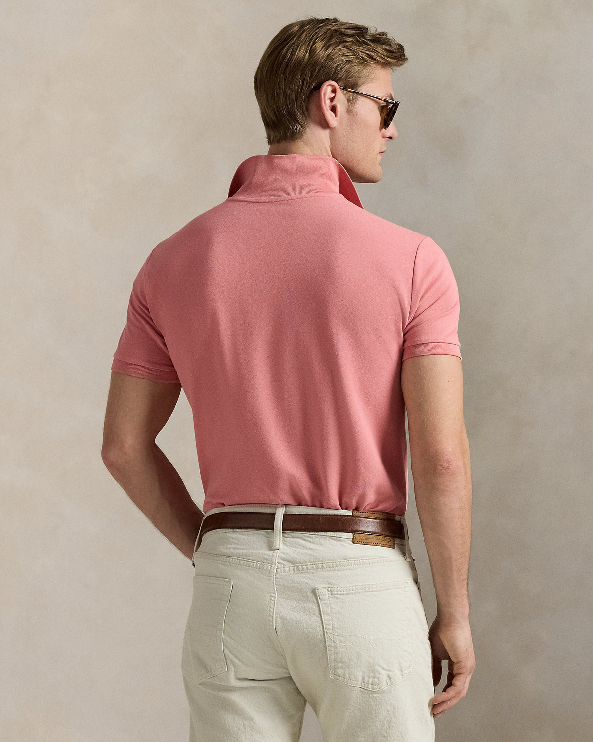Ralph Lauren Custom Slim Fit Stretch Mesh Polo Shirt