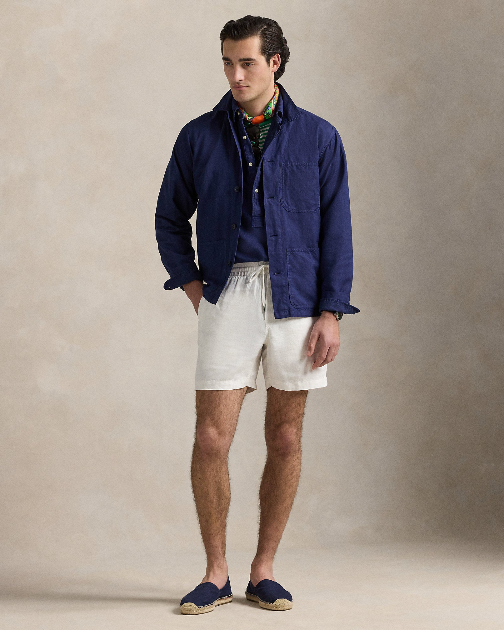 Ralph Lauren 6Inch Polo Prepster Linen Short