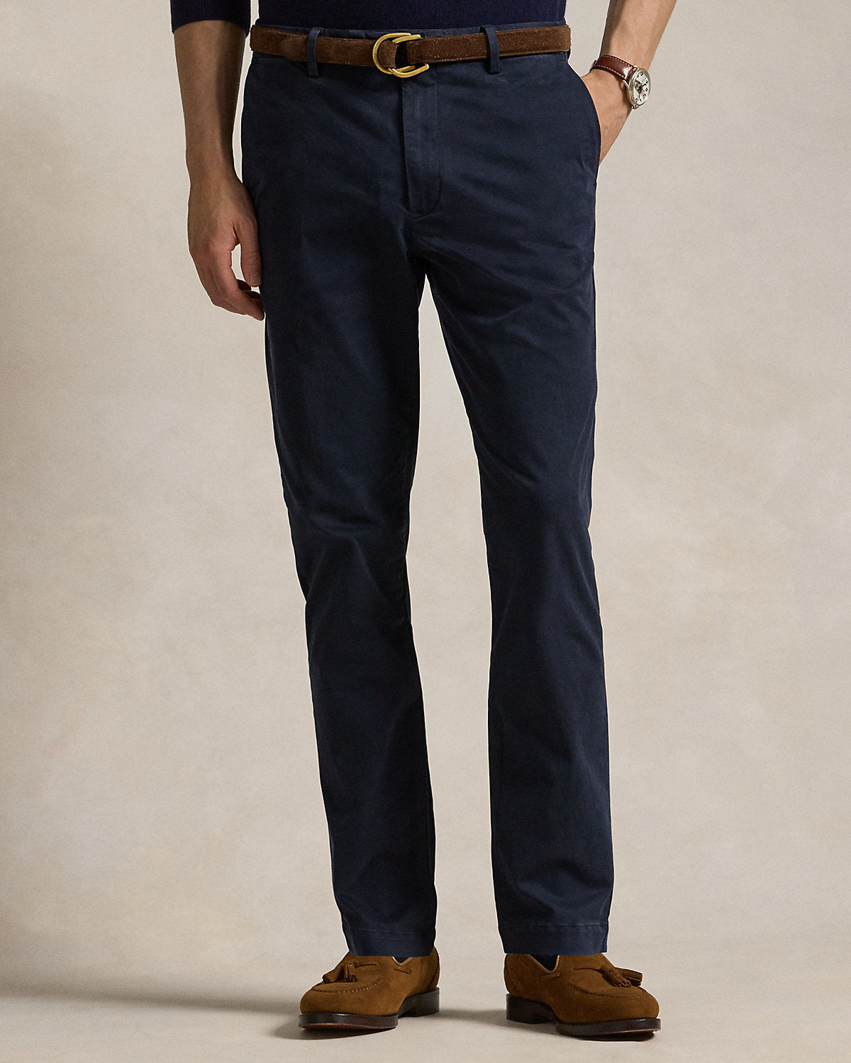 Ralph Lauren Jarrett Stretch Slim Fit Sateen Pant