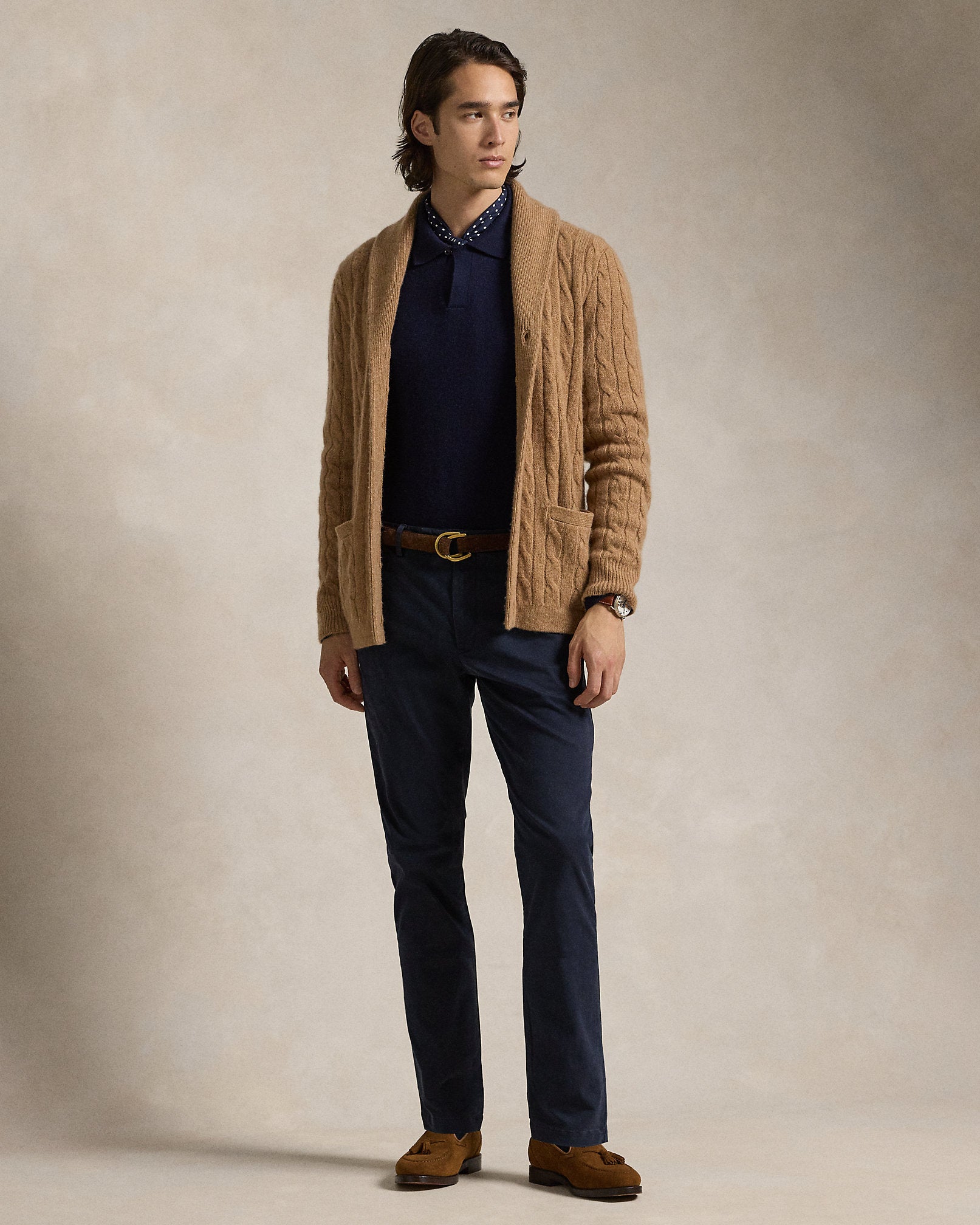 Ralph Lauren Jarrett Stretch Slim Fit Sateen Pant